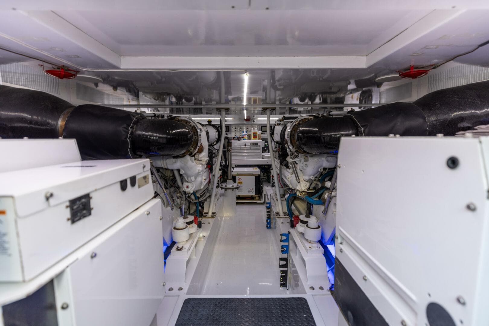 2006 Jim Smith 68 Convertible- Engine Room