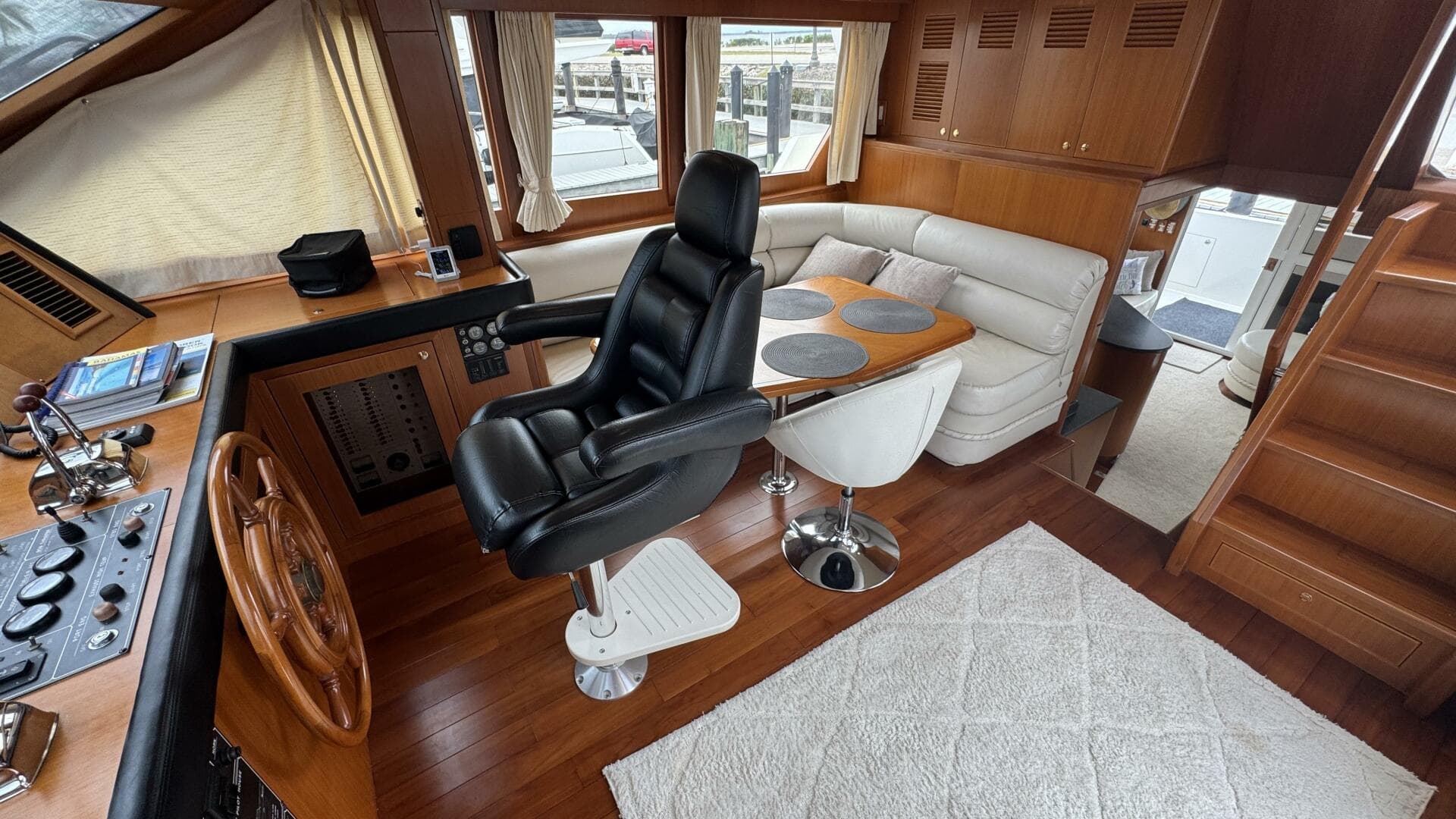 Upper Helm Facing Starboard