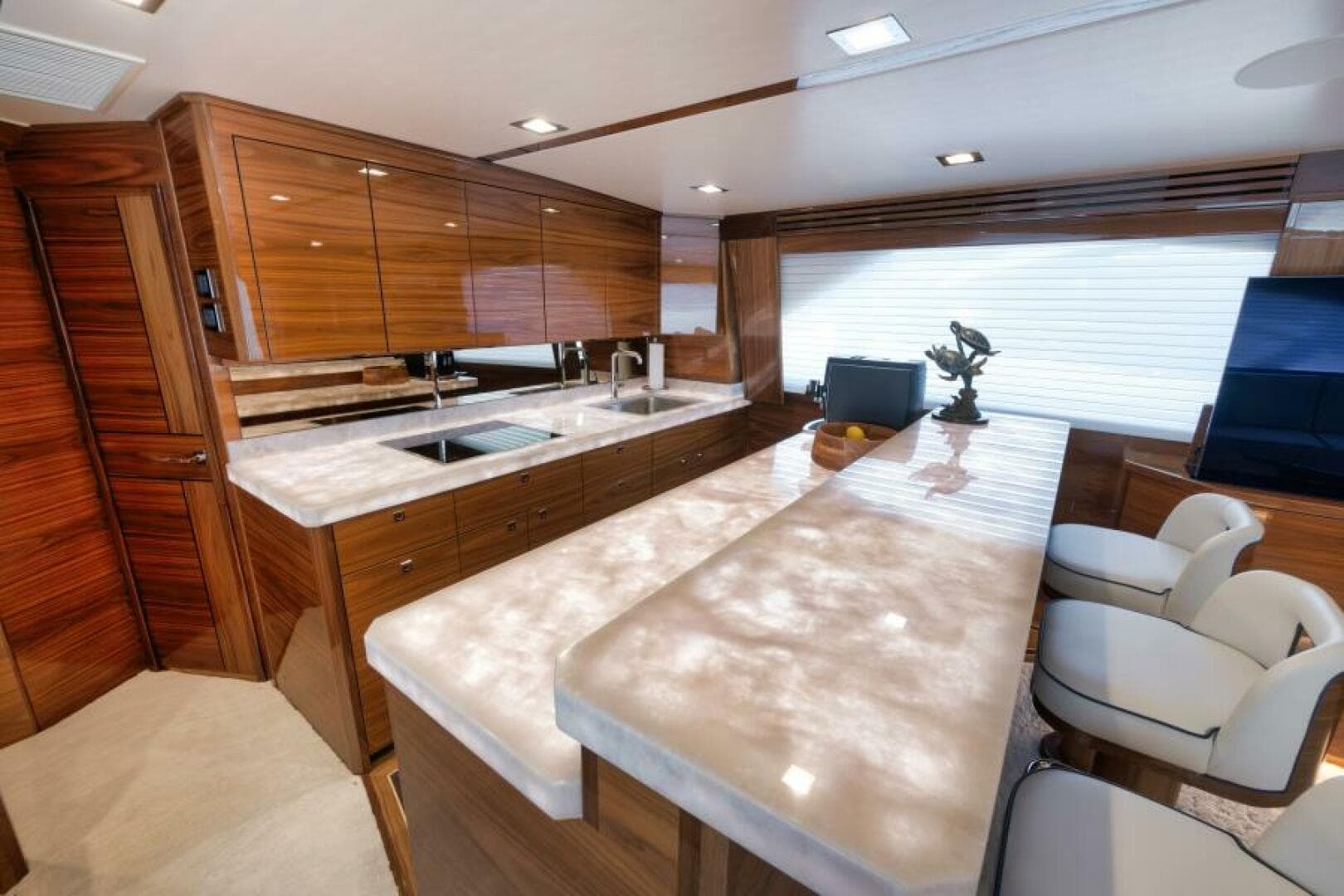 2024 Viking 68 Convertible- GYS TRADE- Galley