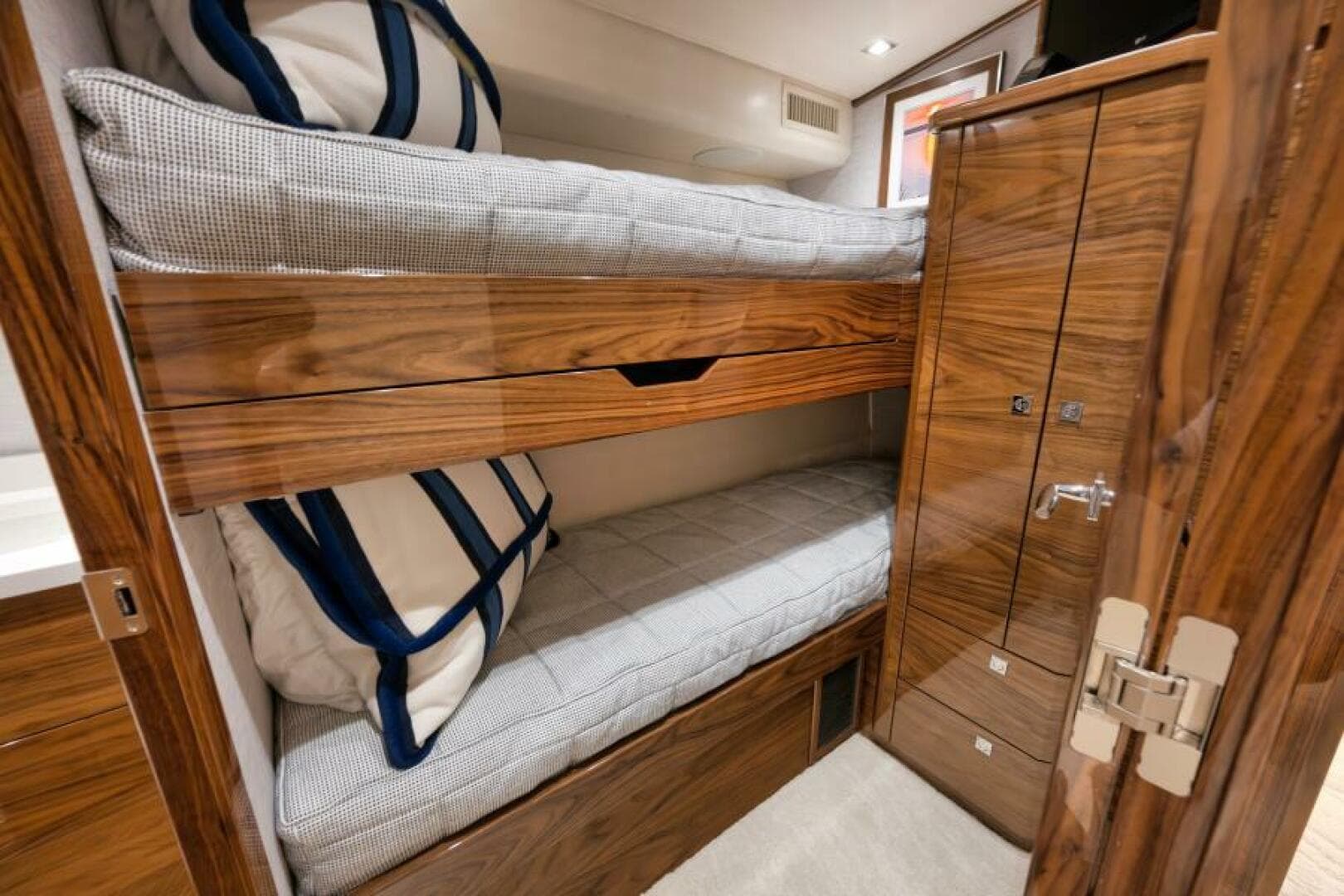 2024 Viking 68 Convertible- GYS TRADE- Guest Bunkroom