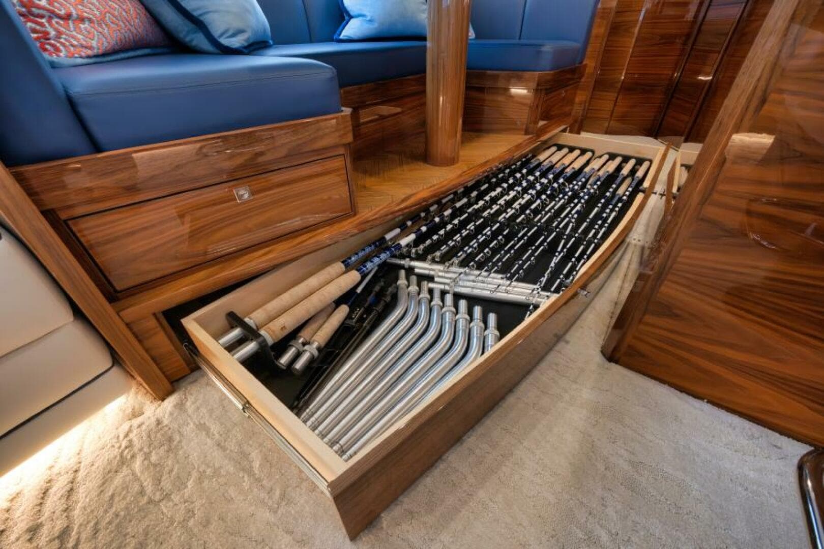 2024 Viking 68 Convertible- GYS TRADE-- Rod Storage