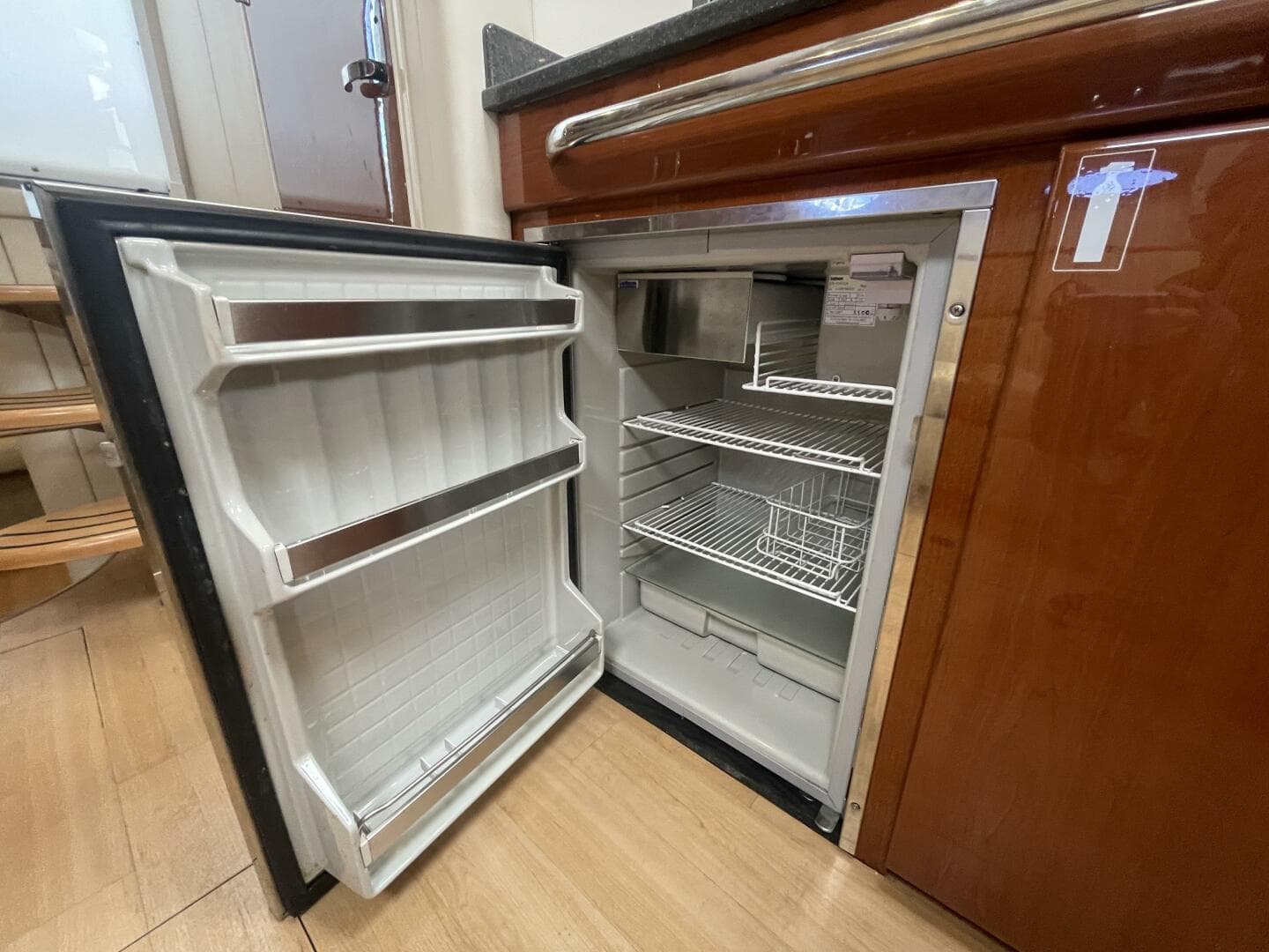 2011 Formula 34PC galley fridge