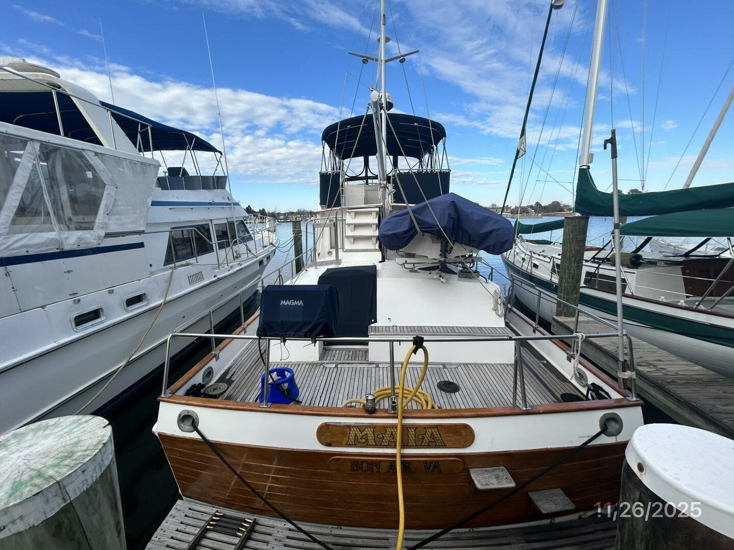 42' Grand Banks aft profile2