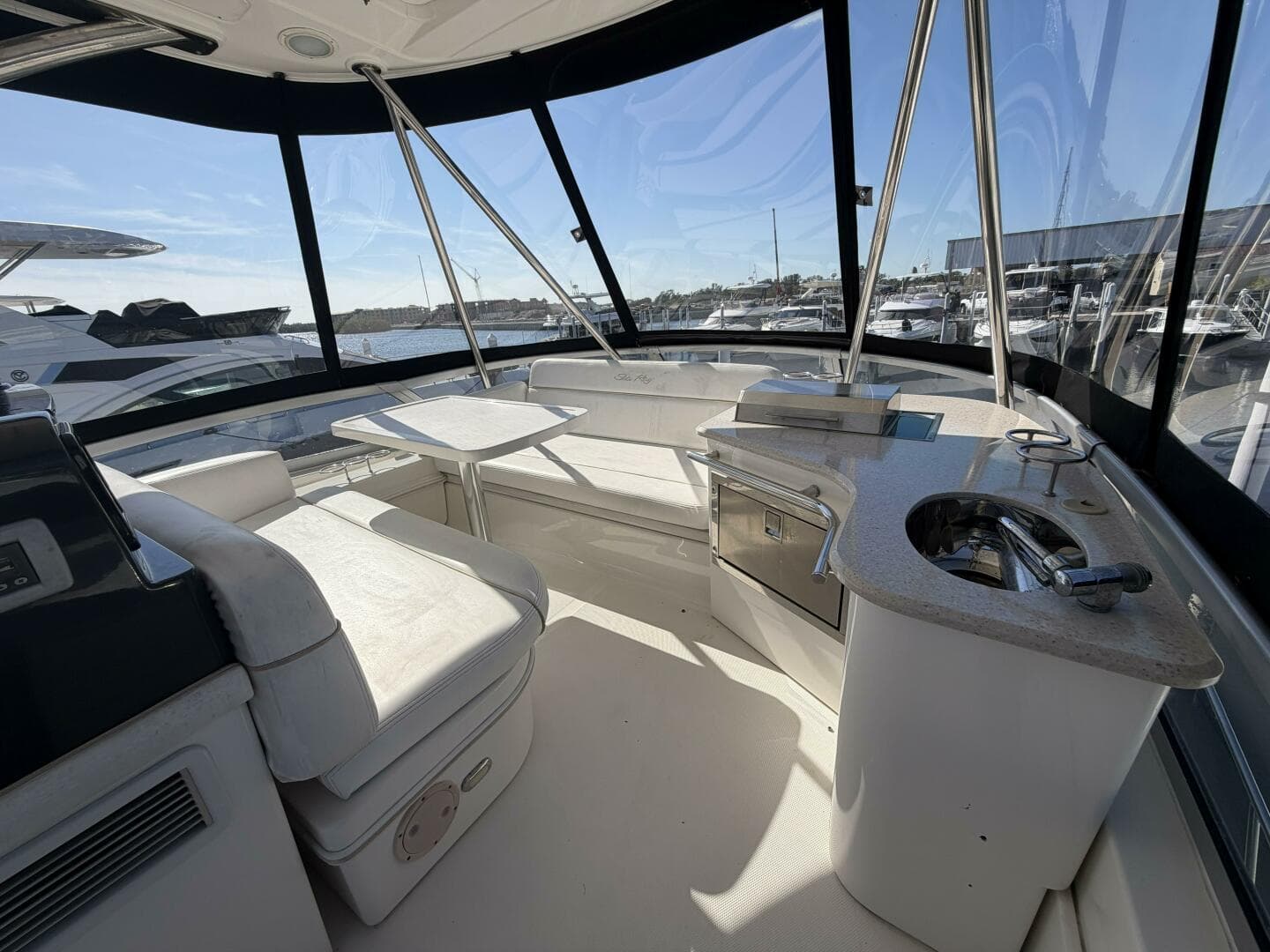 2008 Sea Ray 47 Sedan Bridge - Flybridge Seating 