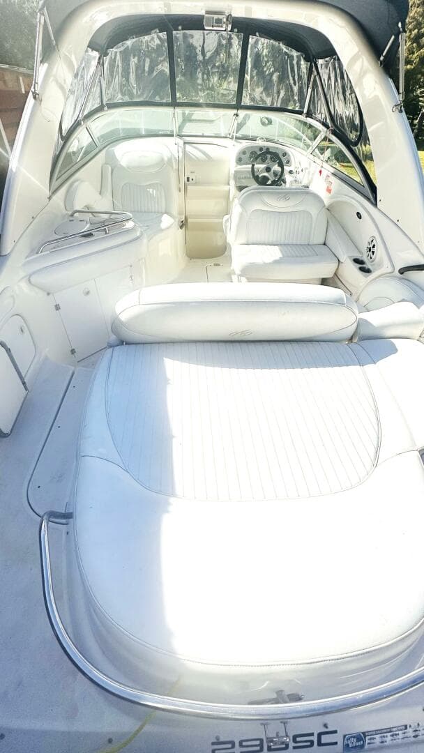 Looking at the boat from swimplatform