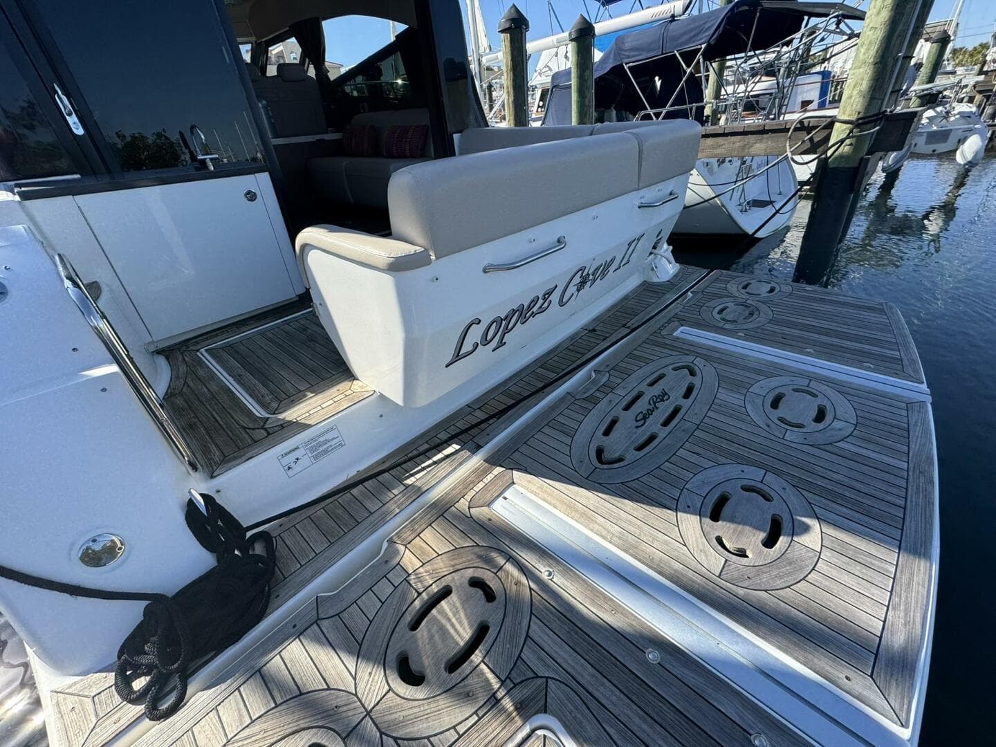 2016 Sea Ray 470 Sundancer 'Lopez Cove II' - Hydraulic Swim Platform