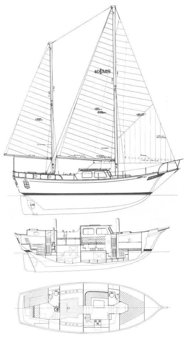 1972 Islander Motorsailer
