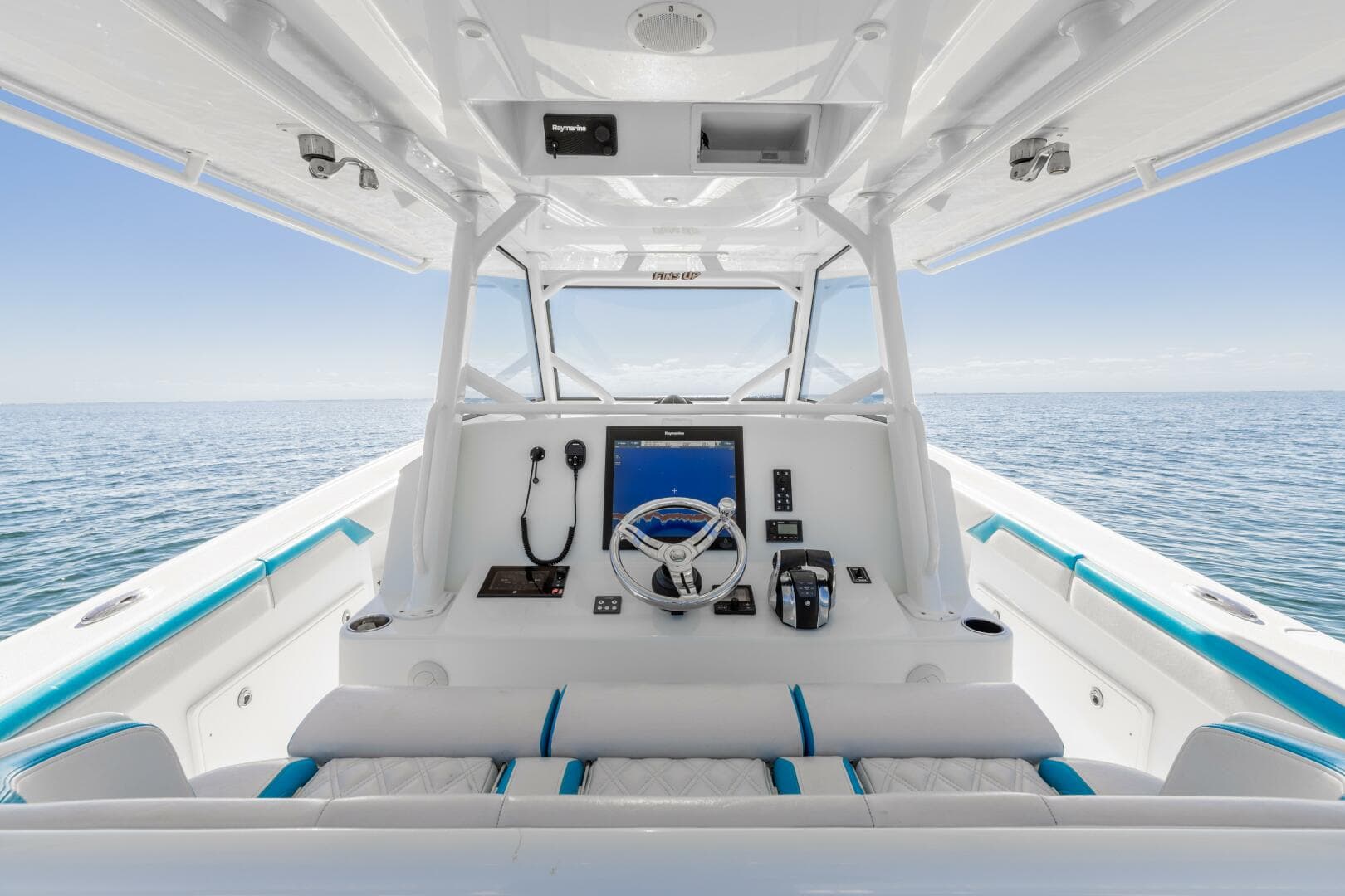 2017 42 Yellowfin Offshore Fins Up Helm (2)