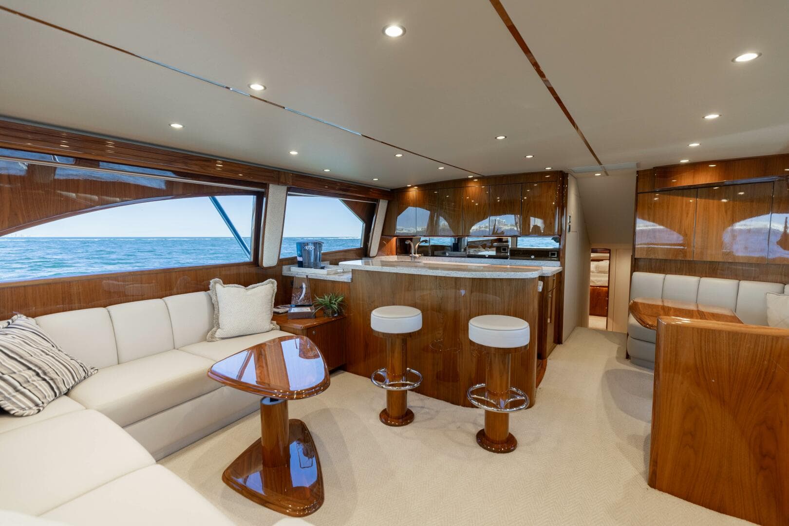 2020 Viking 62 Convertible Galati Yacht Sales Trade Salon/Galley