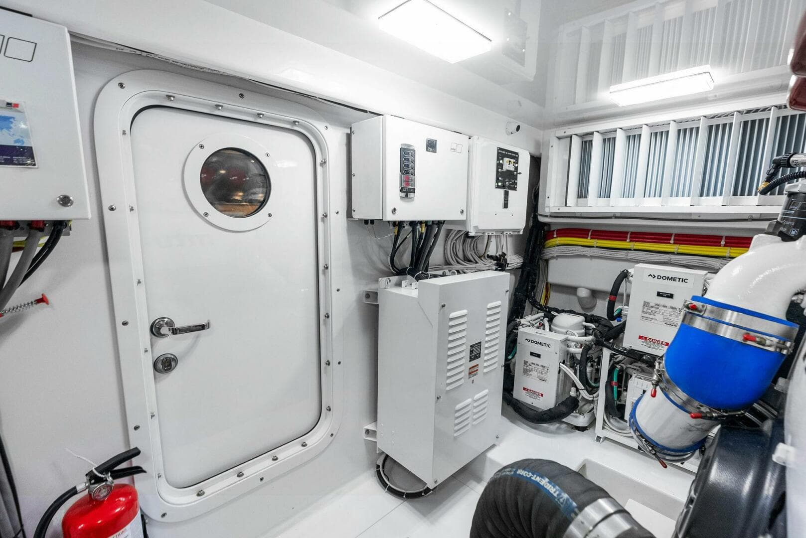 2022 Viking 68 Enclosed Bridge- PIPE DREAM- Engine Room