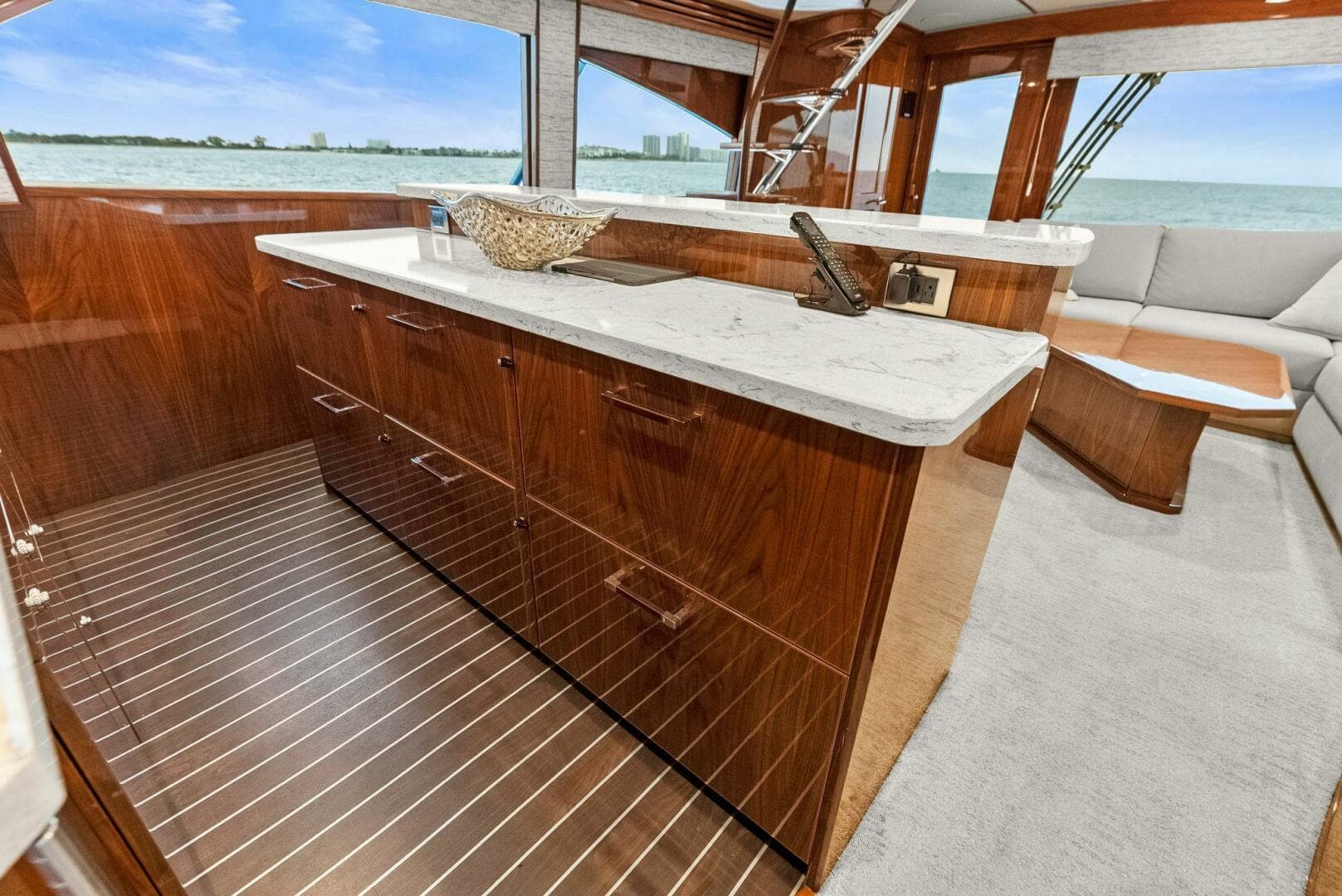 2022 Viking 68 Enclosed Bridge- PIPE DREAM- Galley