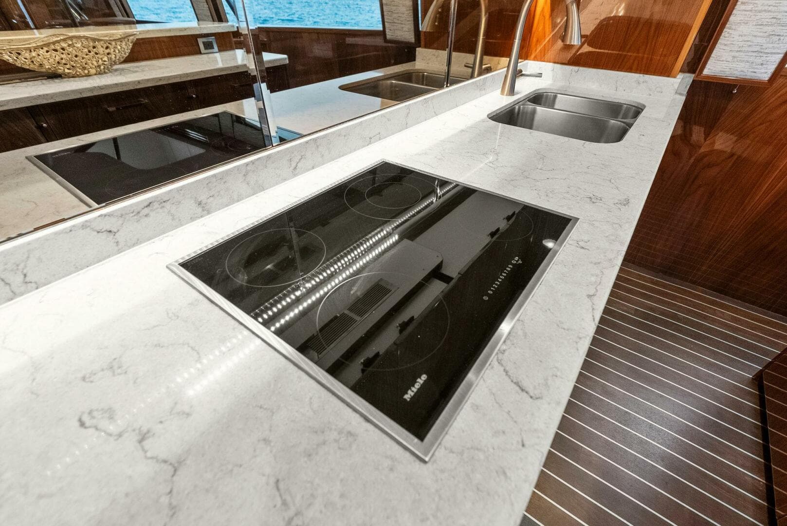 2022 Viking 68 Enclosed Bridge- PIPE DREAM- Galley