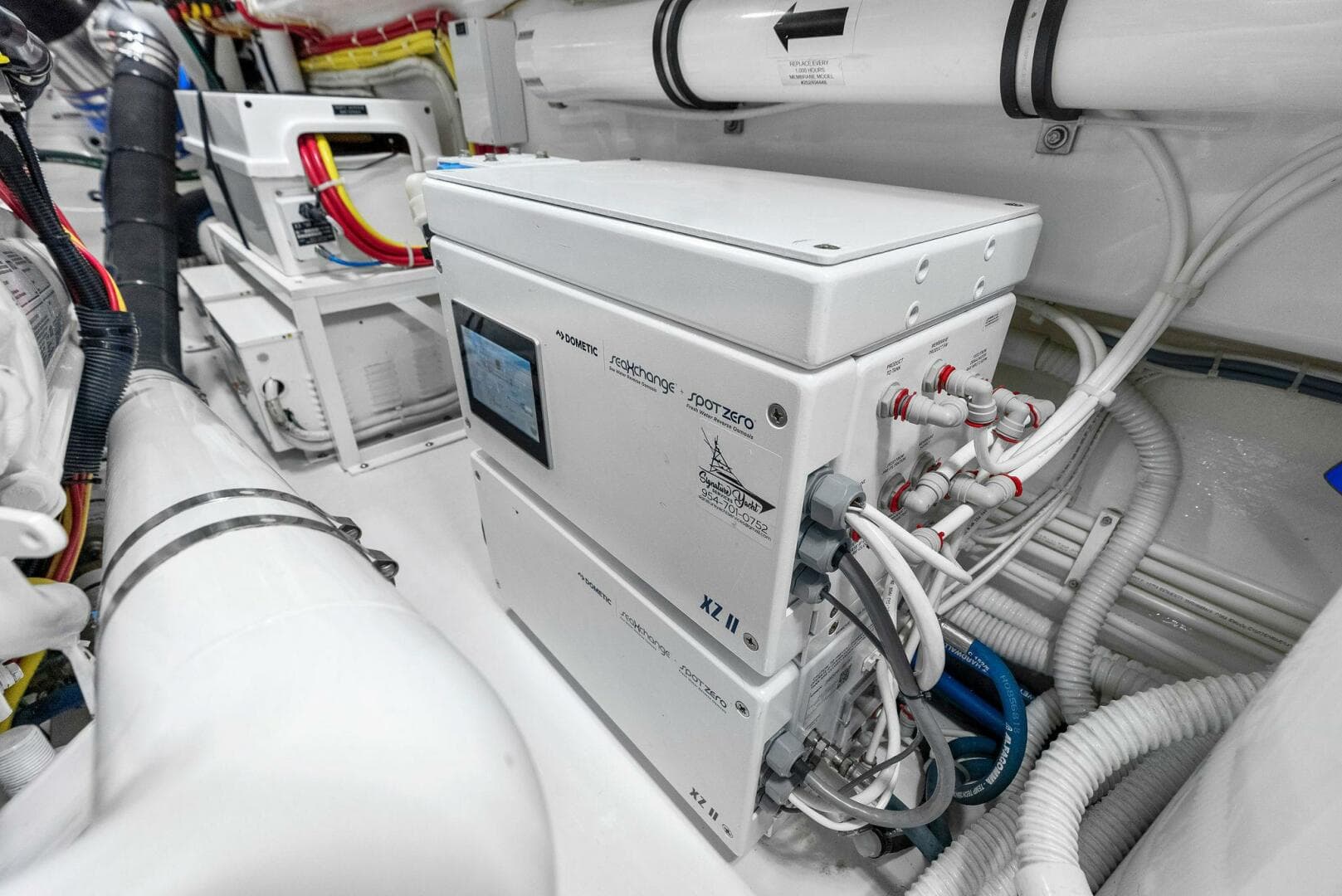 2022 Viking 68 Enclosed Bridge- PIPE DREAM- Engine Room