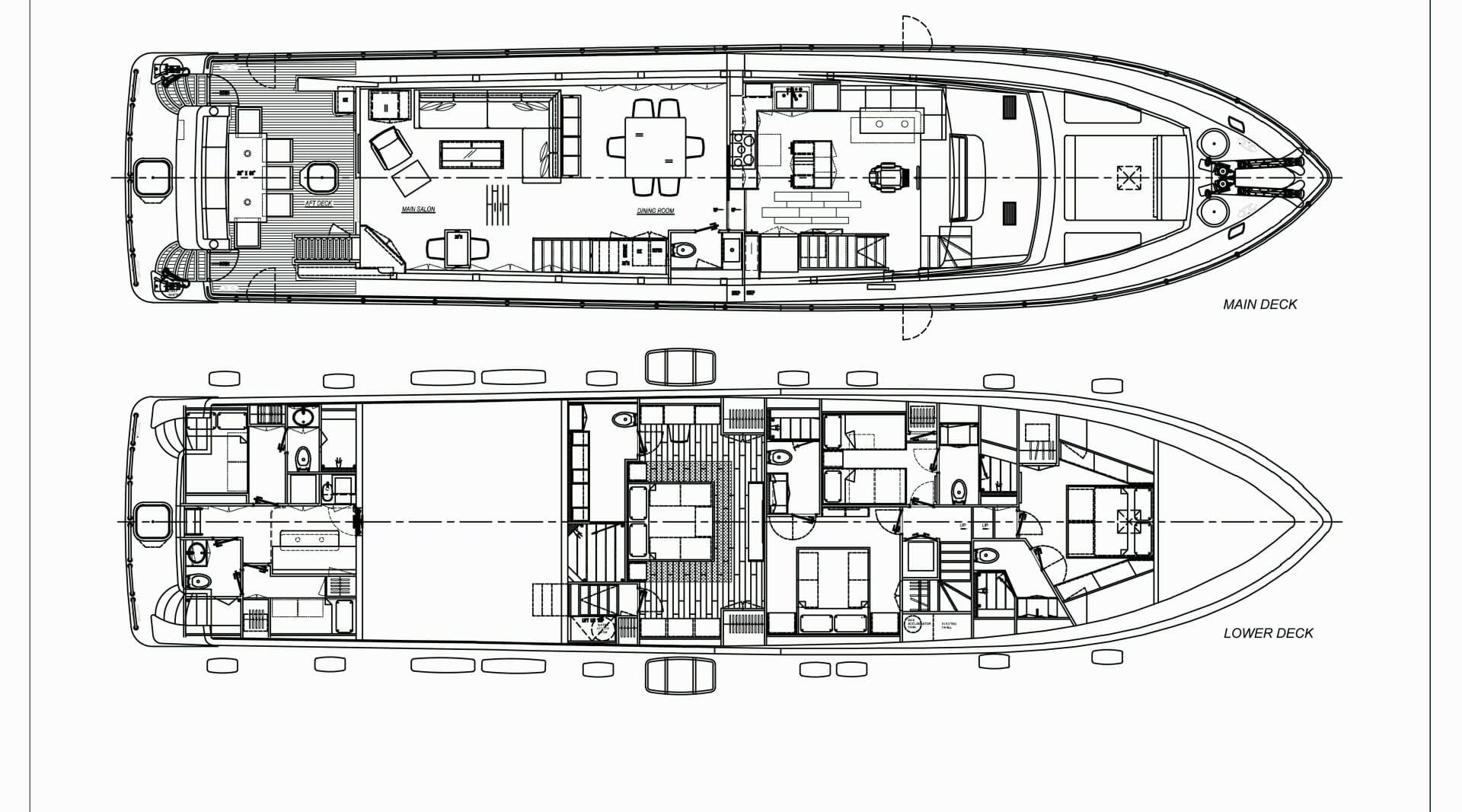 Main and Lower Decks