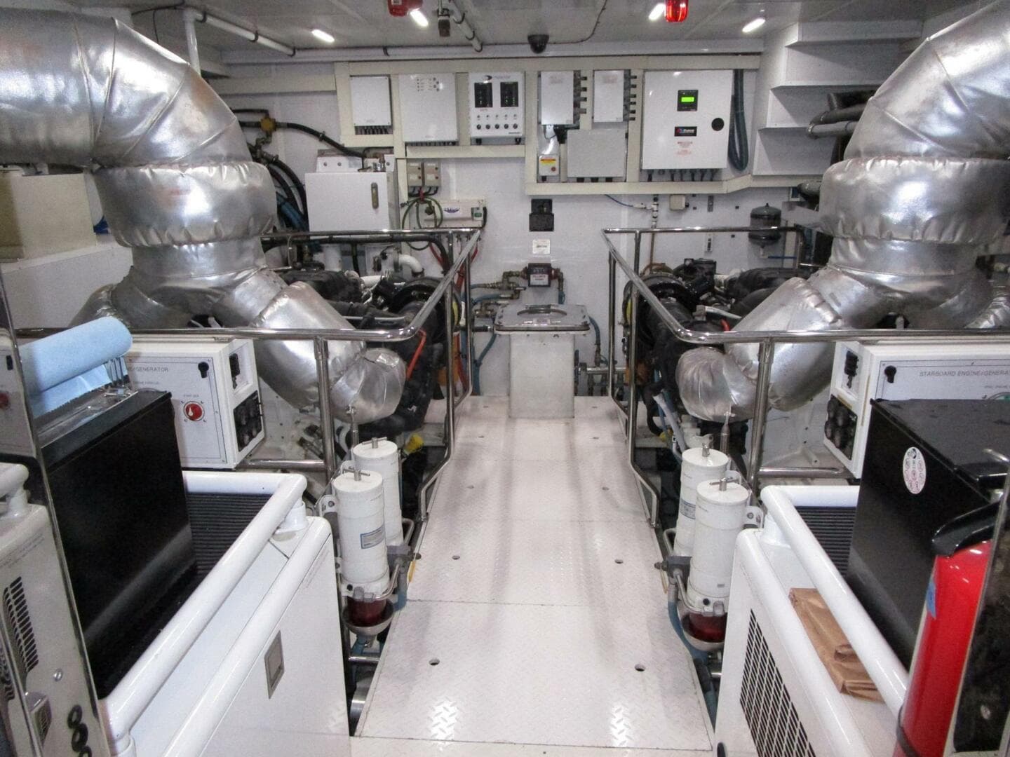 Engine Room Looking Forward