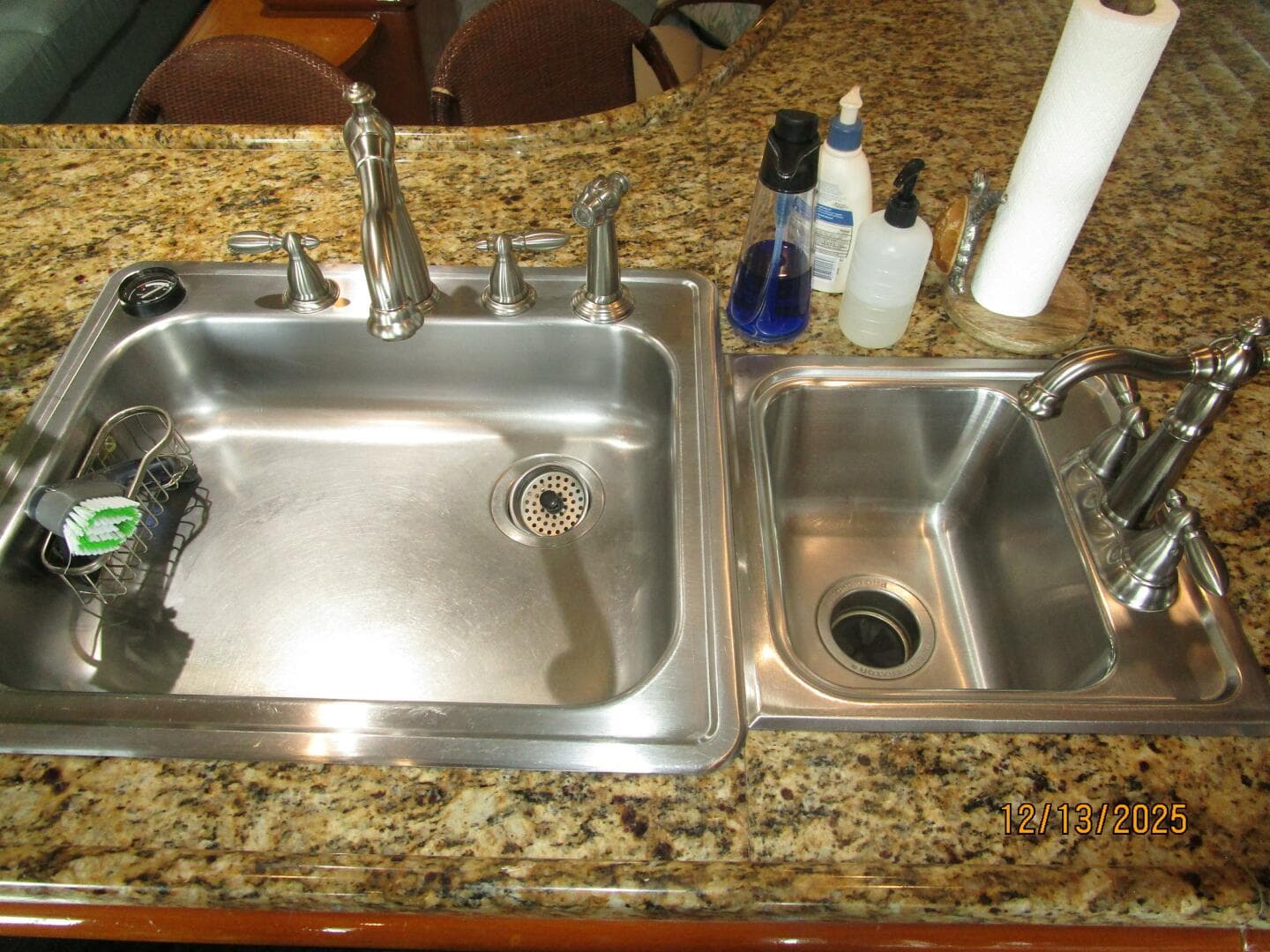 60' Jefferson galley sinks