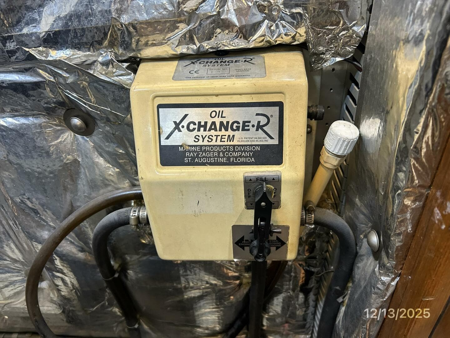 60' Jefferson oil change system