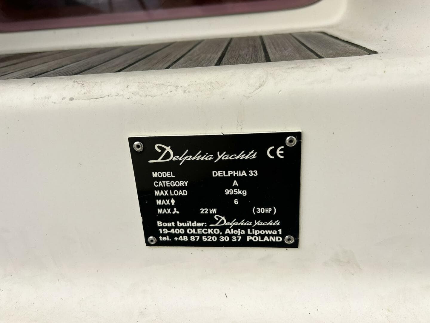 2007 Delphia 33 Sloop