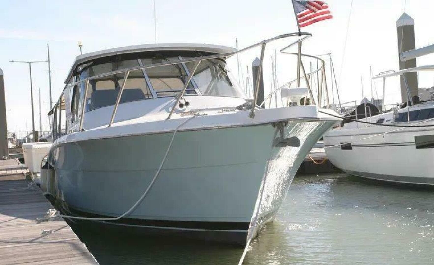 1996 Hatteras 39 Sport Express