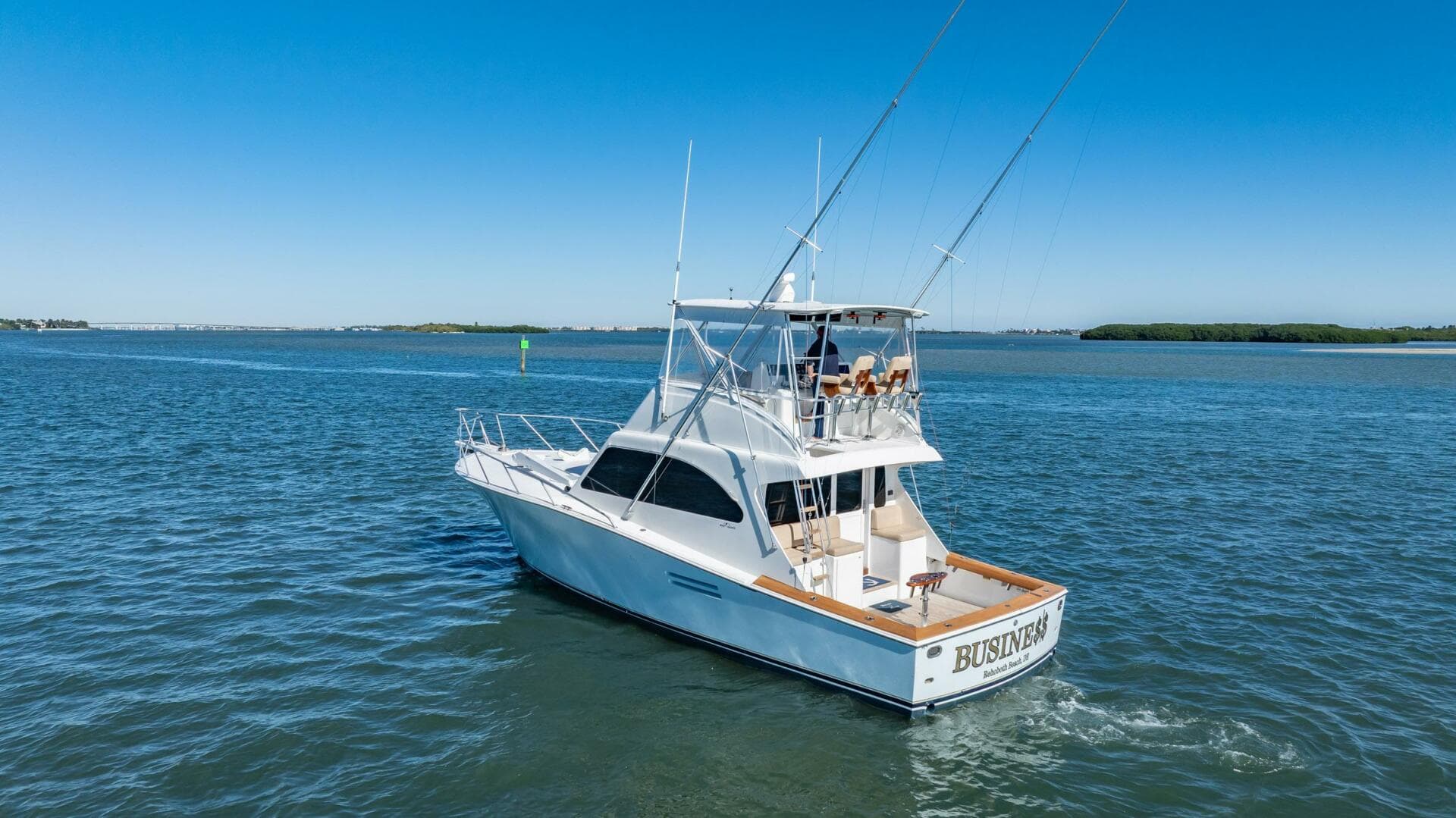 2001 Post 42 Convertible