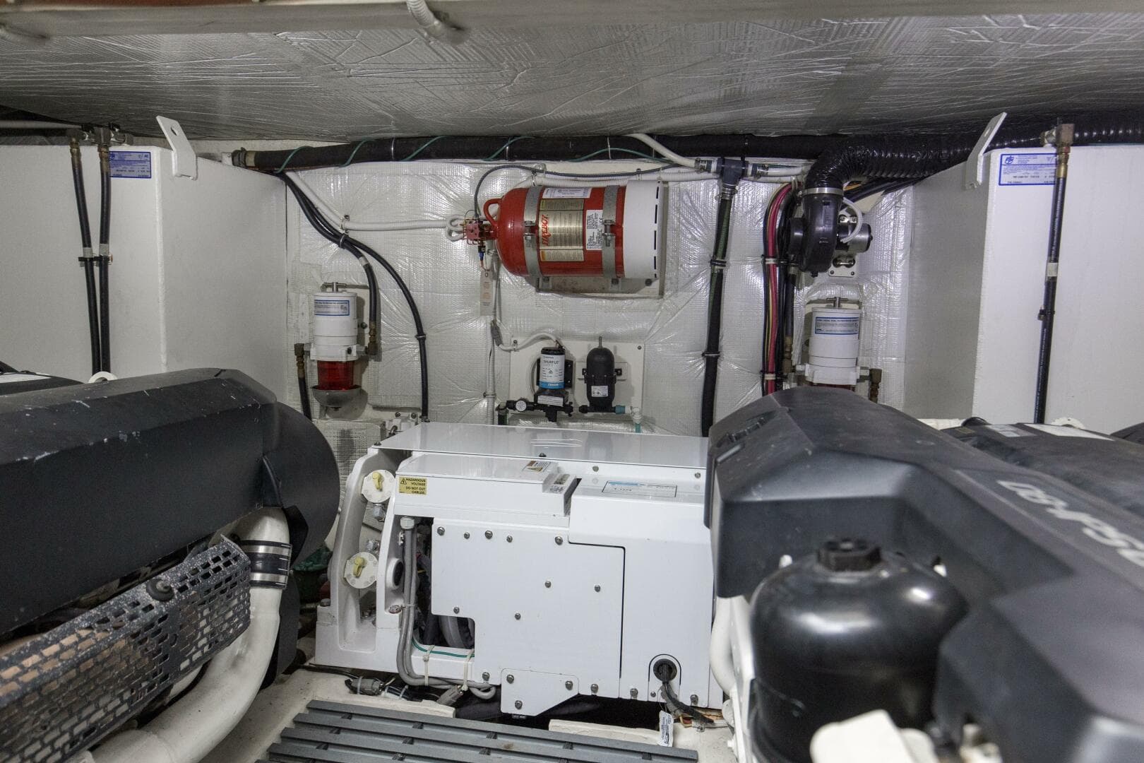 2019 Tiara Yachts C49 Coupe Engine Room