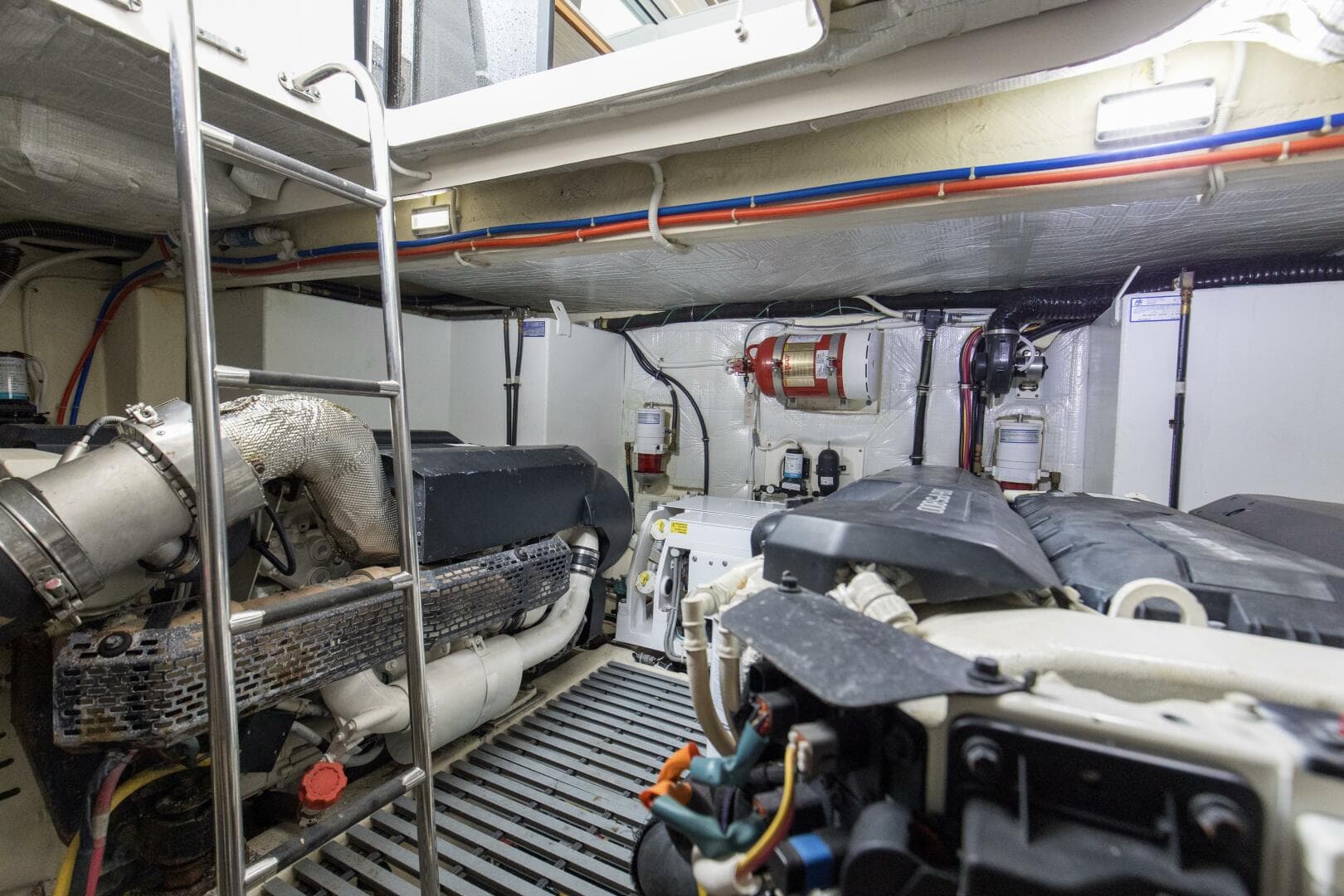 2019 Tiara Yachts C49 Coupe Engine Room (6)
