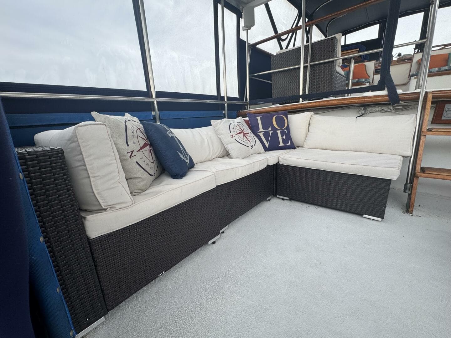 44' Marine Trader Trunk Deck Forward Port