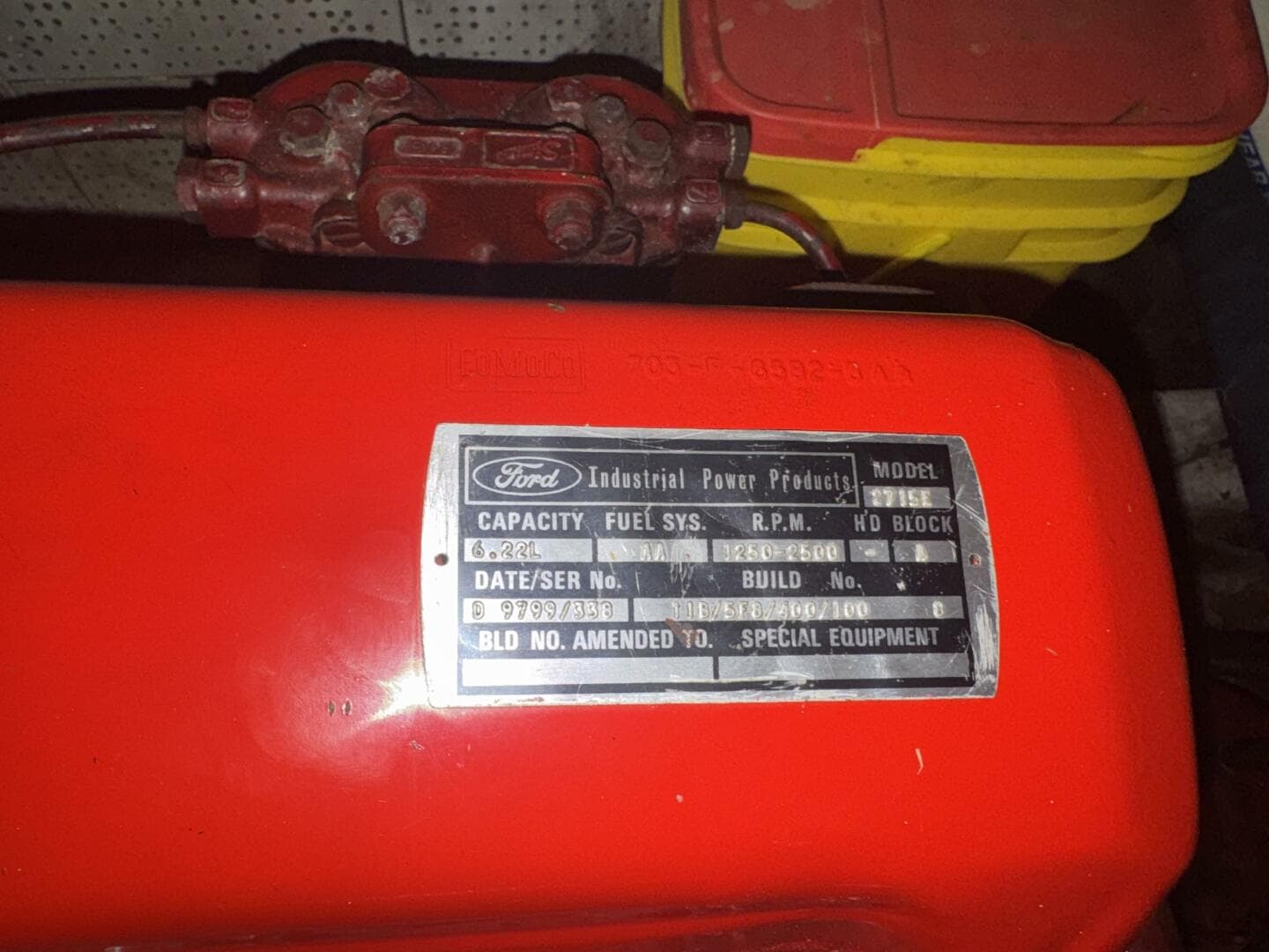 44' Marine Trader Starboard Engine