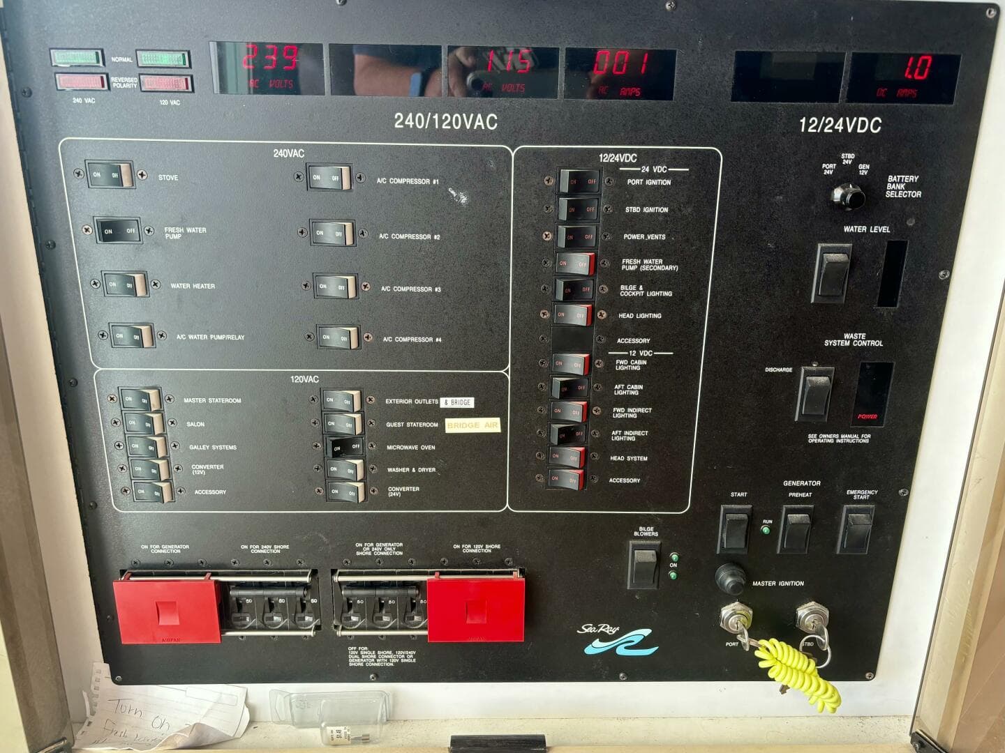 1995 Sea Ray 550 Sedan Bridge