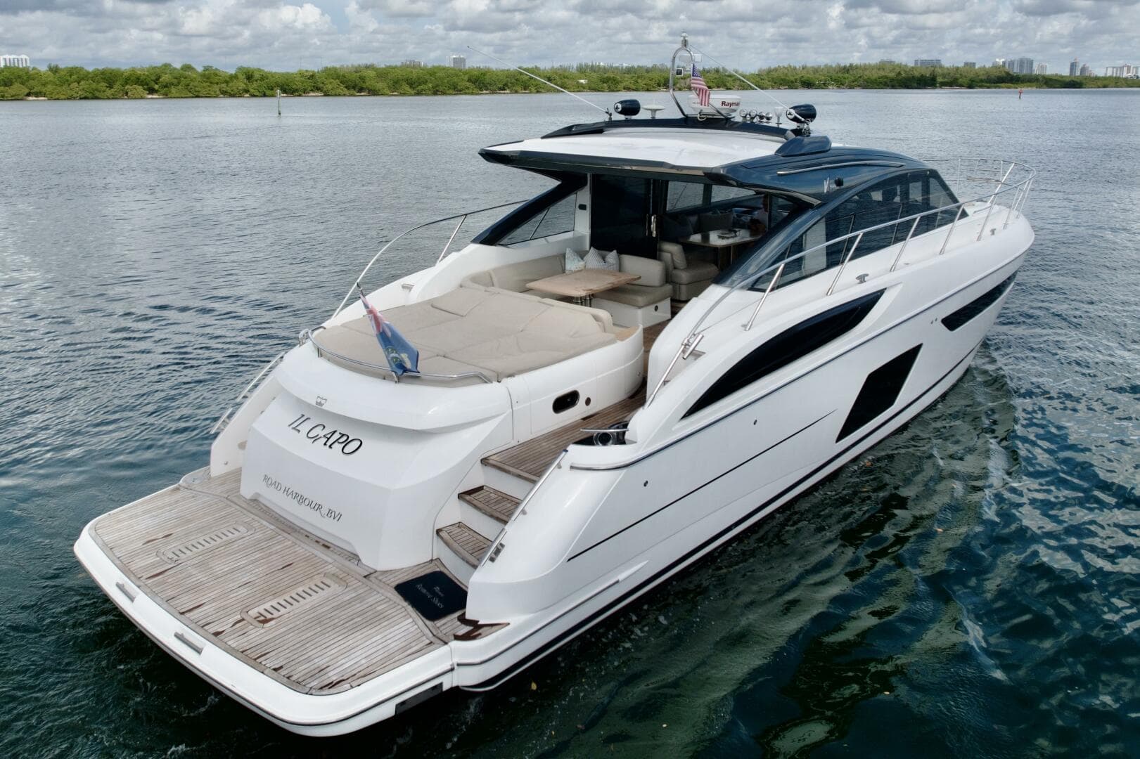 Princess 58 - IL CAPO -Exterior Profile 