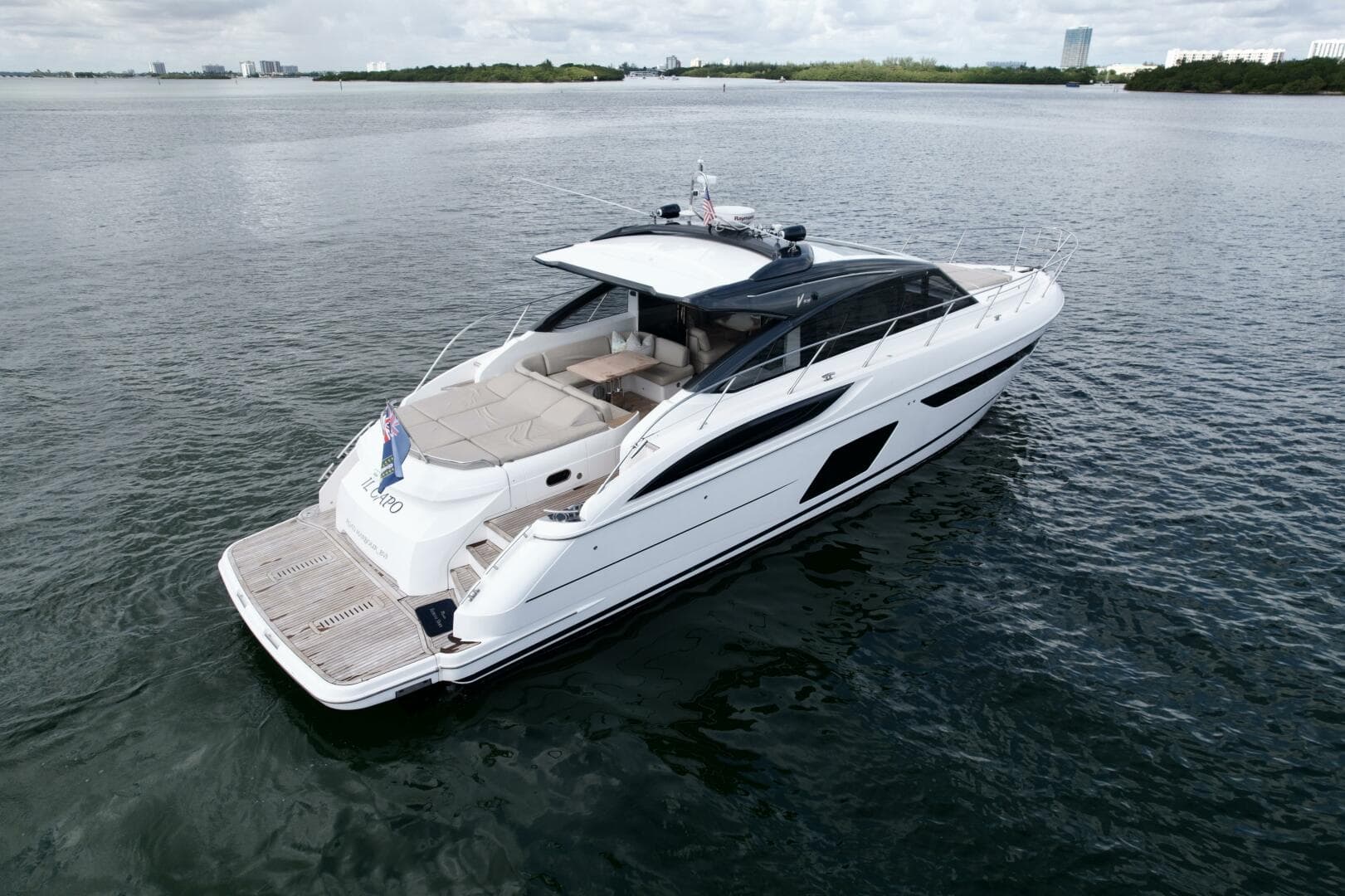 Princess 58 - IL CAPO -Exterior Profile 