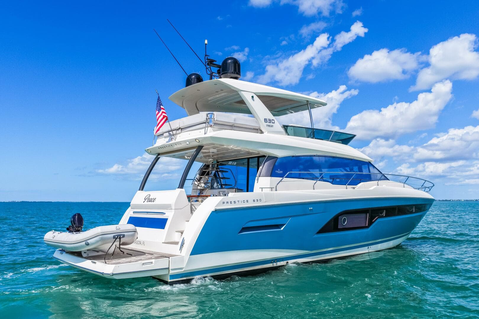 2019 Prestige 630 Flybridge -Profile