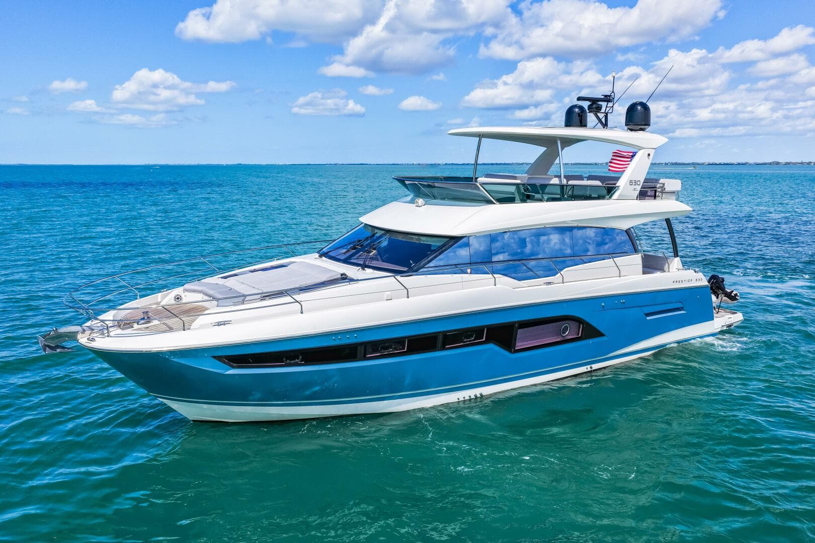 2019 Prestige 630 Flybridge -Profile
