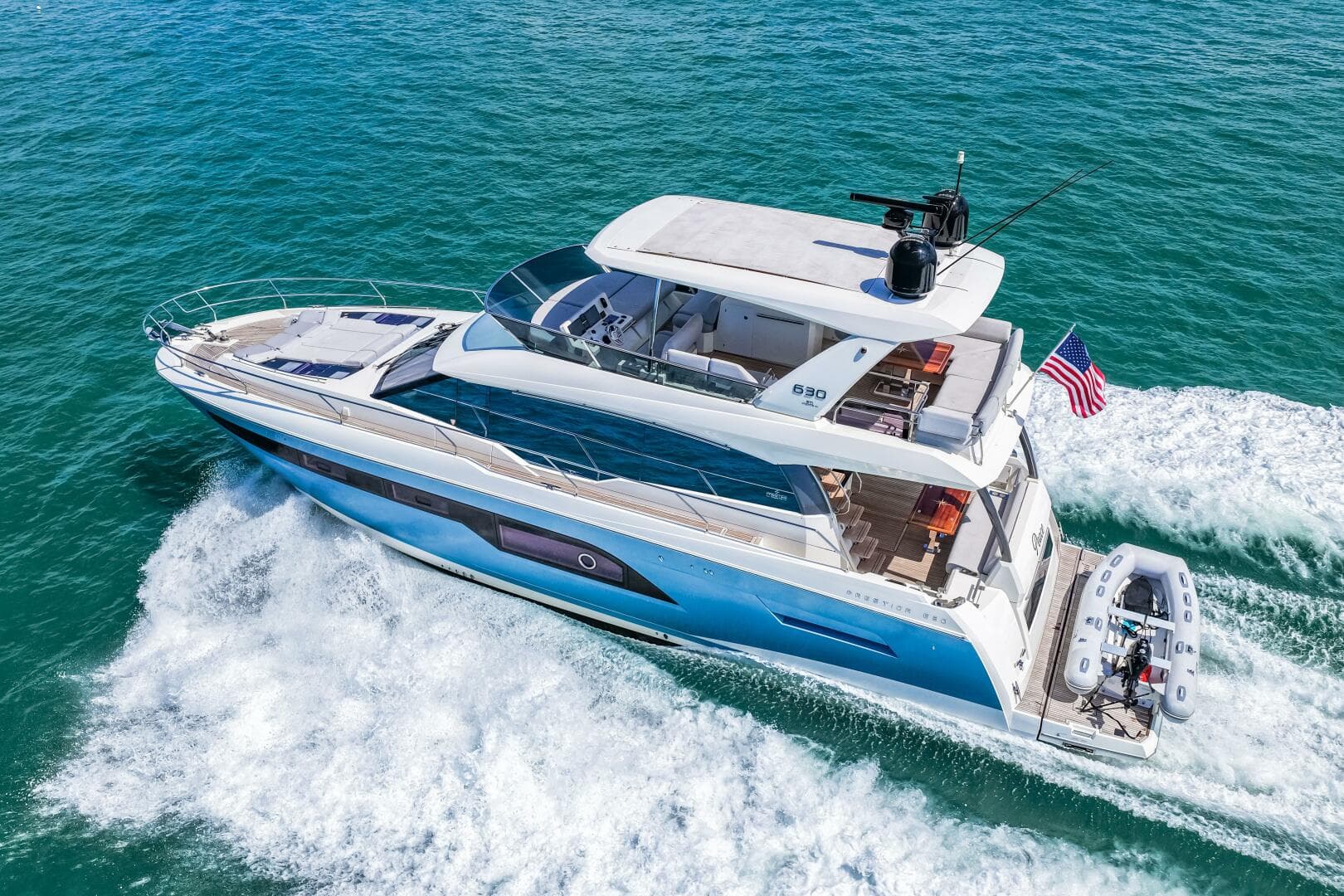 2019 Prestige 630 Flybridge -Profile