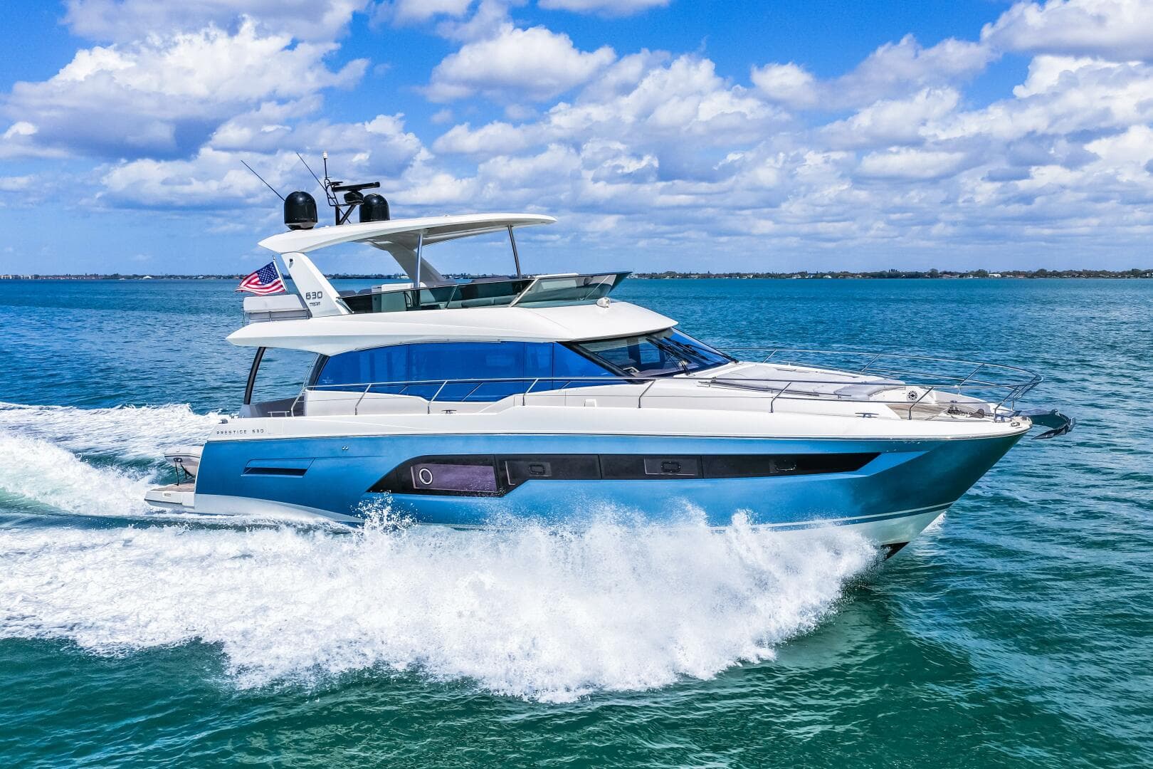 2019 Prestige 630 Flybridge - Profile 