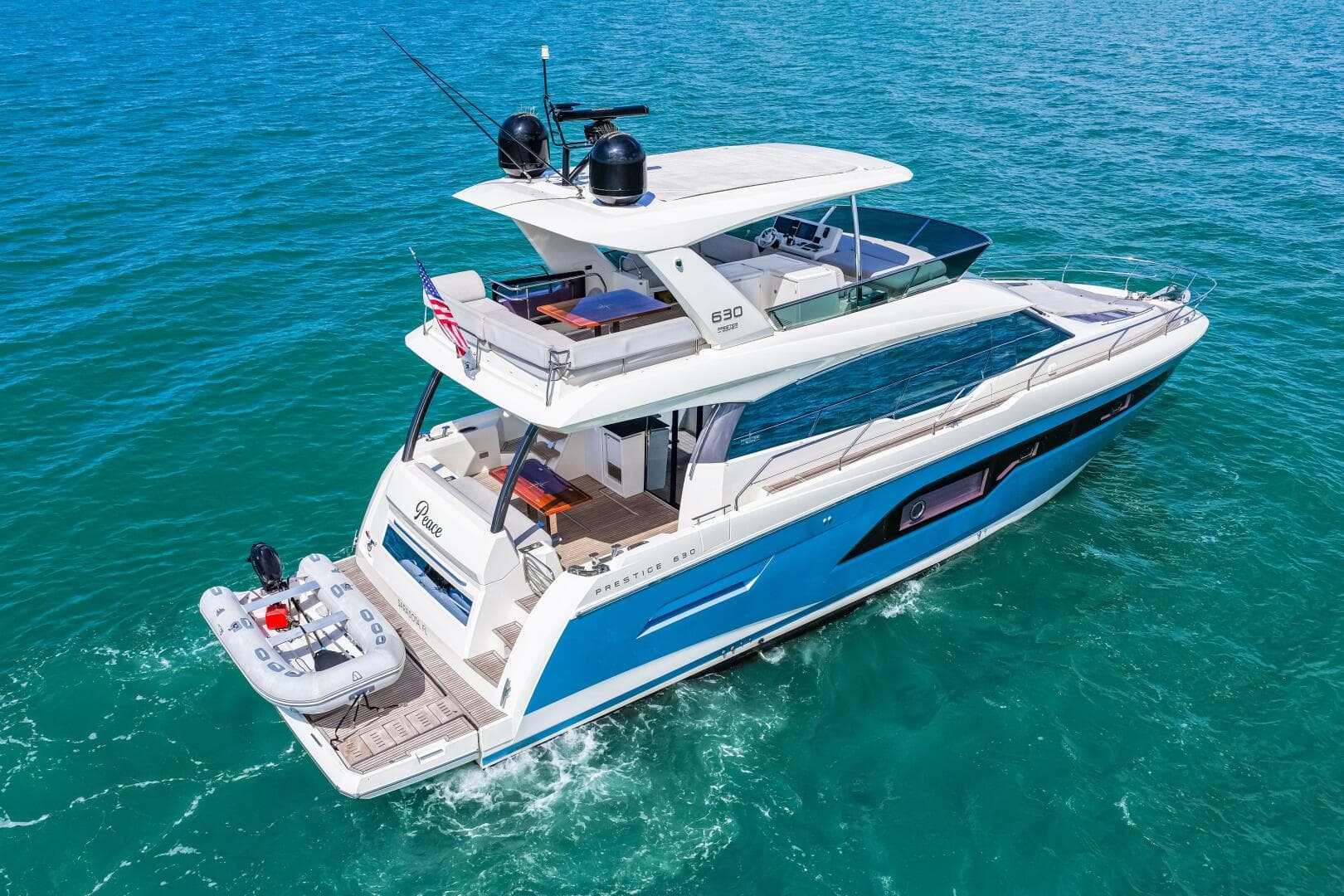 2019 Prestige 630 Flybridge -Profile