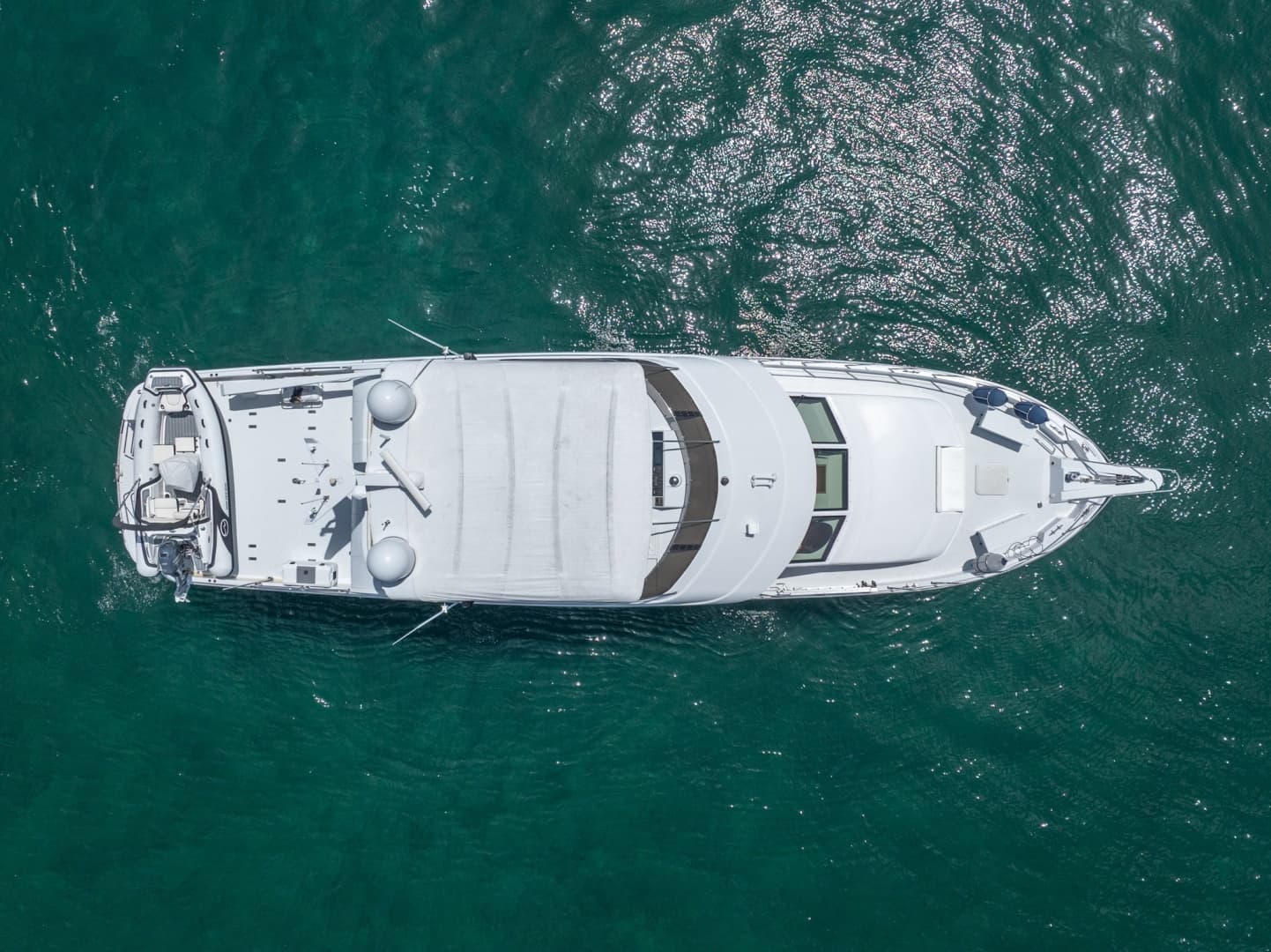 2000 Hatteras 75 Sport Deck