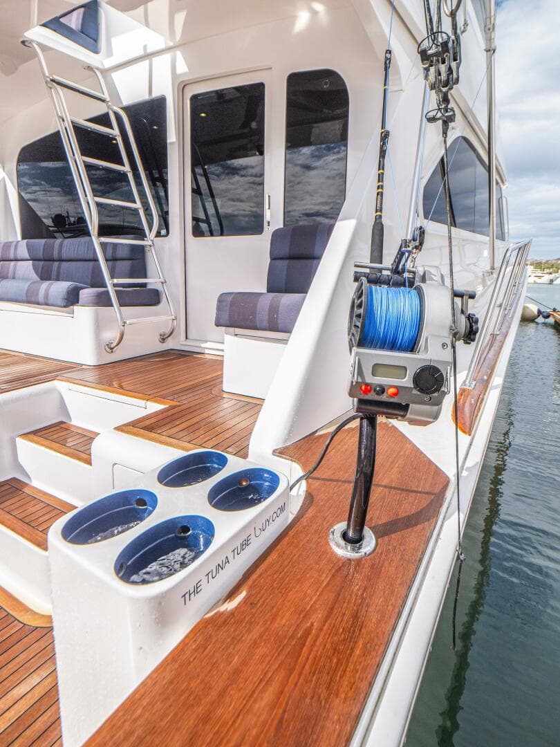 2003 Viking 65 Enclosed Bridge