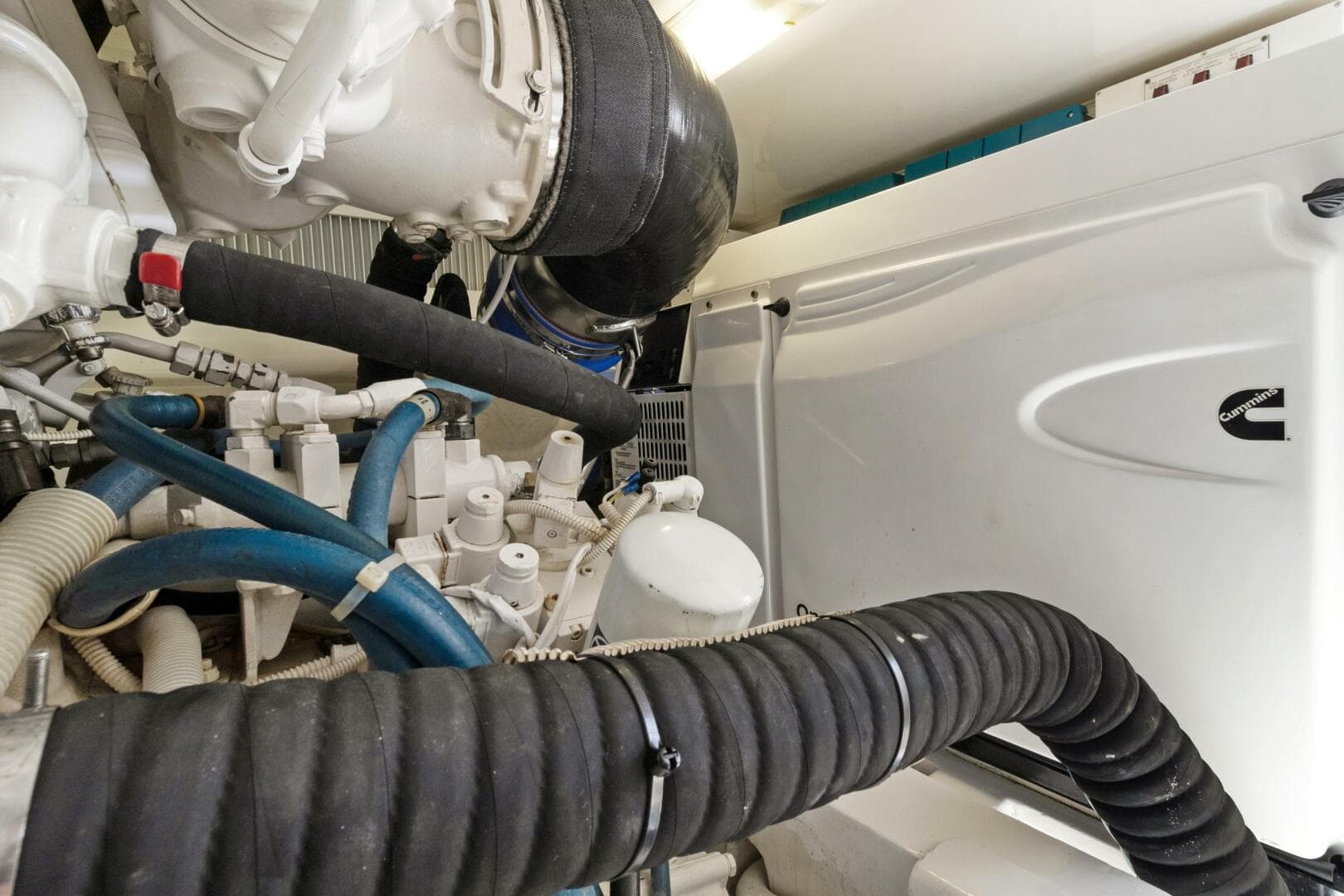 Engine Room Aft Starboard W Generator Enclosure