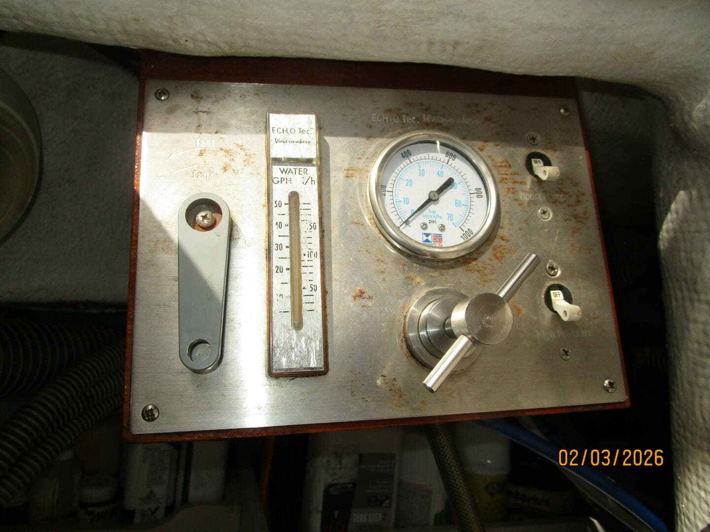 54' Jeanneau watermaker