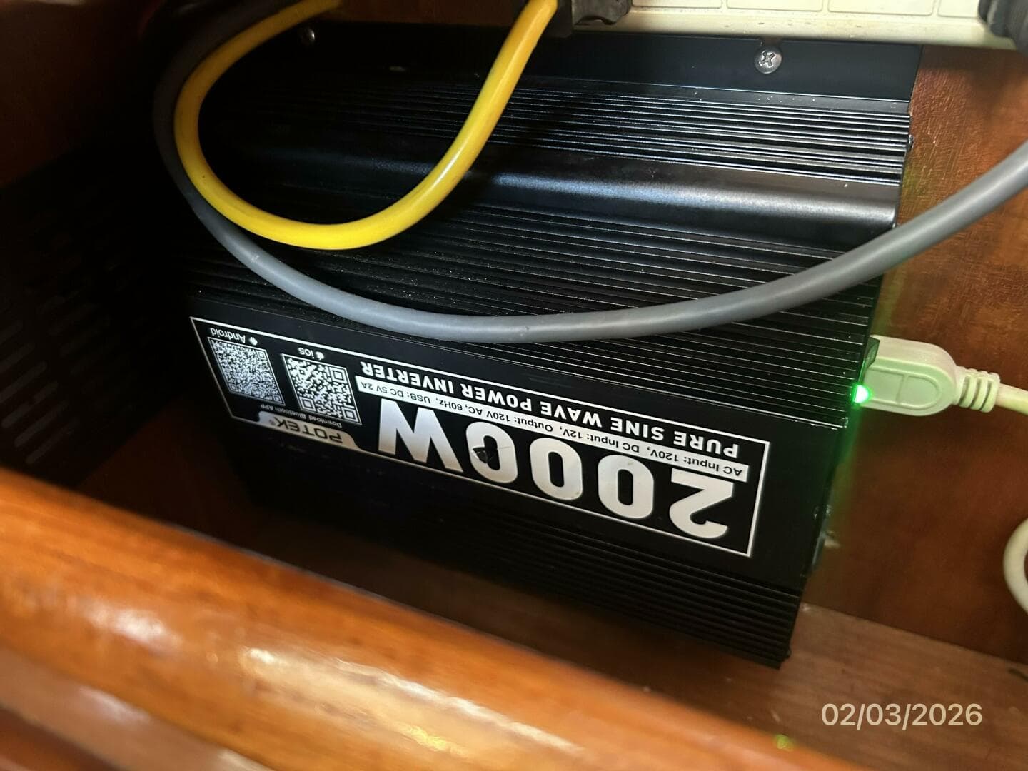 54' Jeanneau inverter