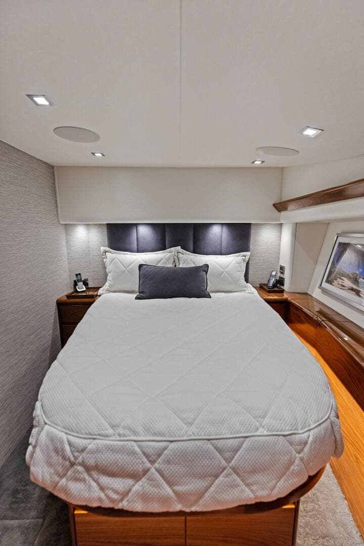 2023 Viking 54 Convertible OLDE FLORIDIAN Master Stateroom