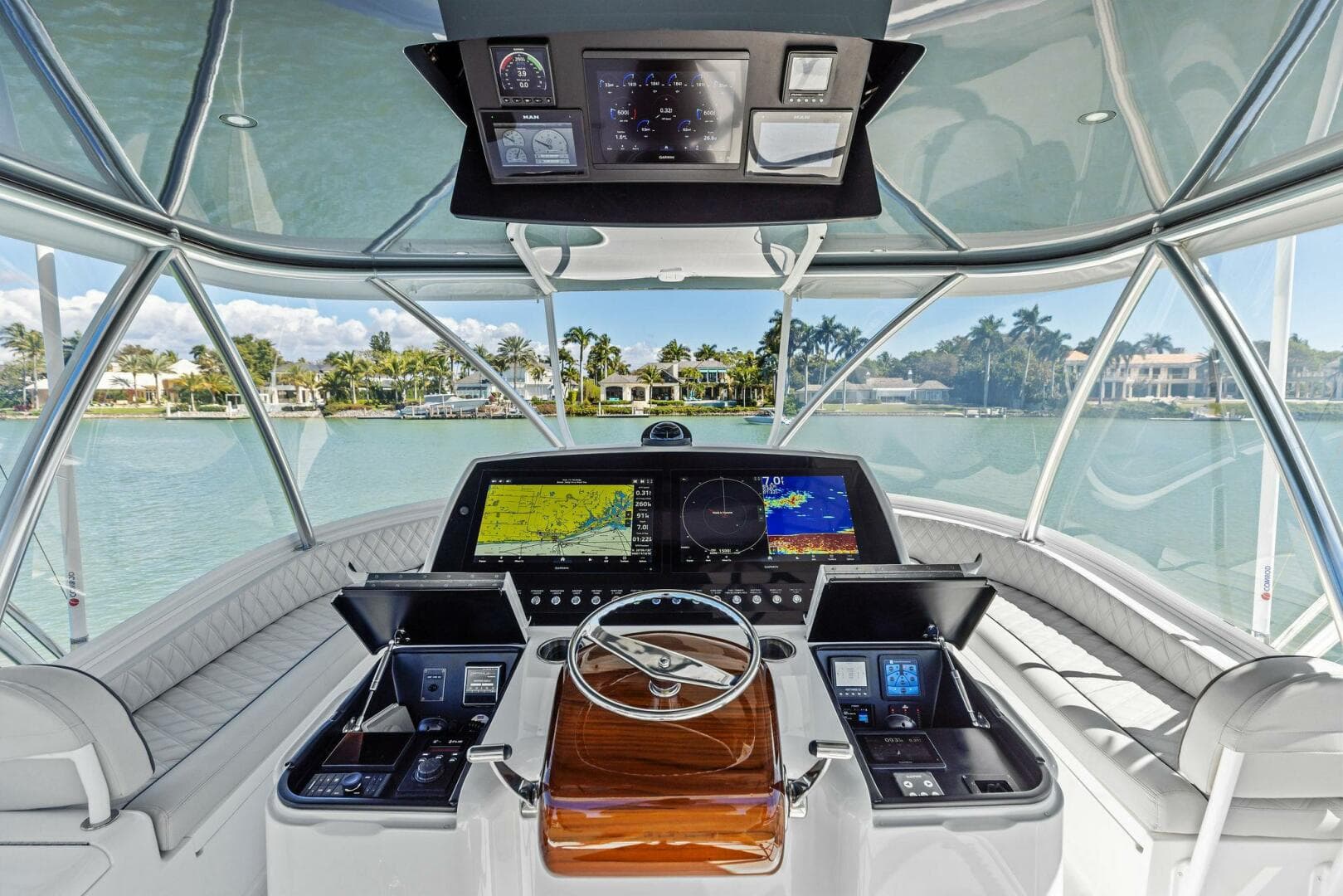 2023 Viking 54 Convertible OLDE FLORIDIAN Helm