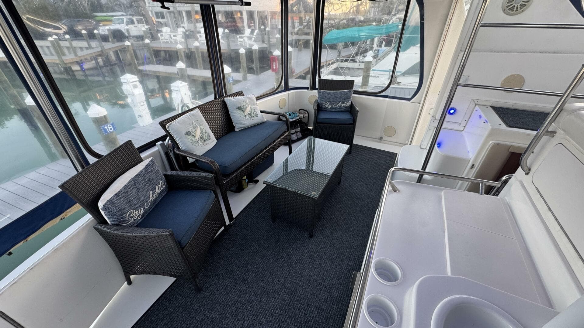 Aft Sun Deck Looking Port