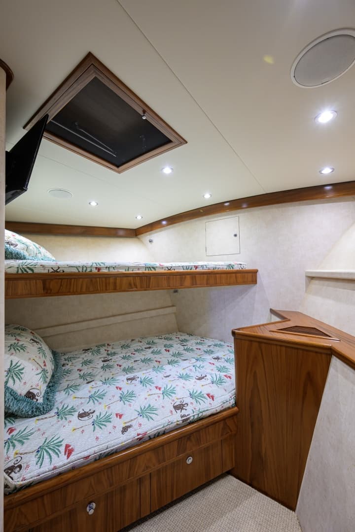 Rybovich 60 SIBONEY - Guest Stateroom Forward