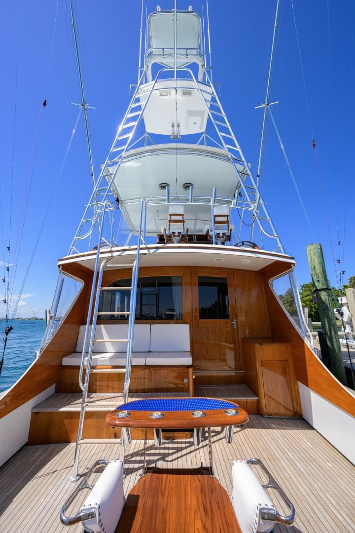 Rybovich 60 SIBONEY - Cockpit