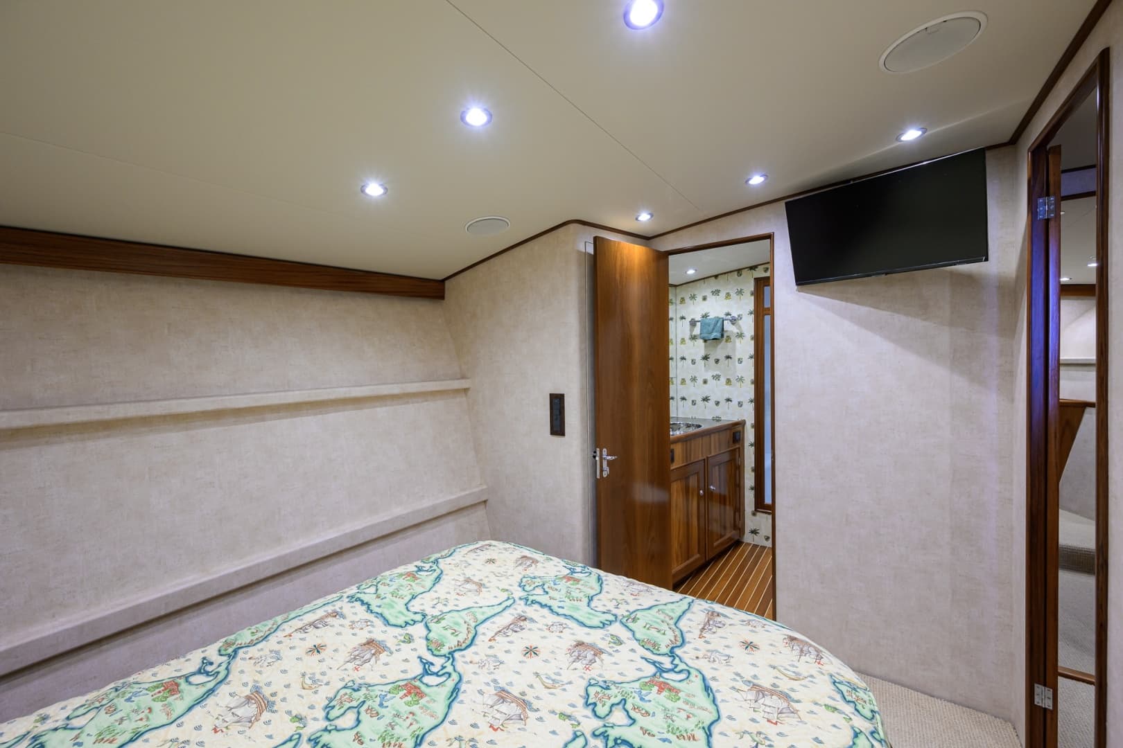 Rybovich 60 SIBONEY - Master Stateroom