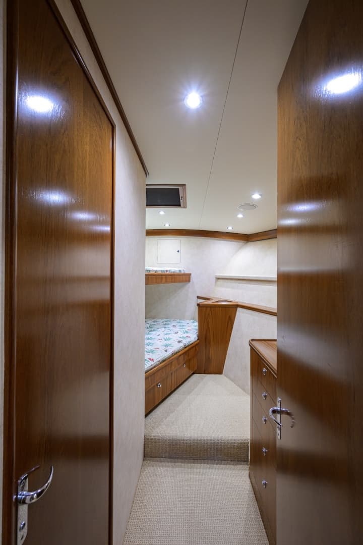 Rybovich 60 SIBONEY - Guest Stateroom Forward
