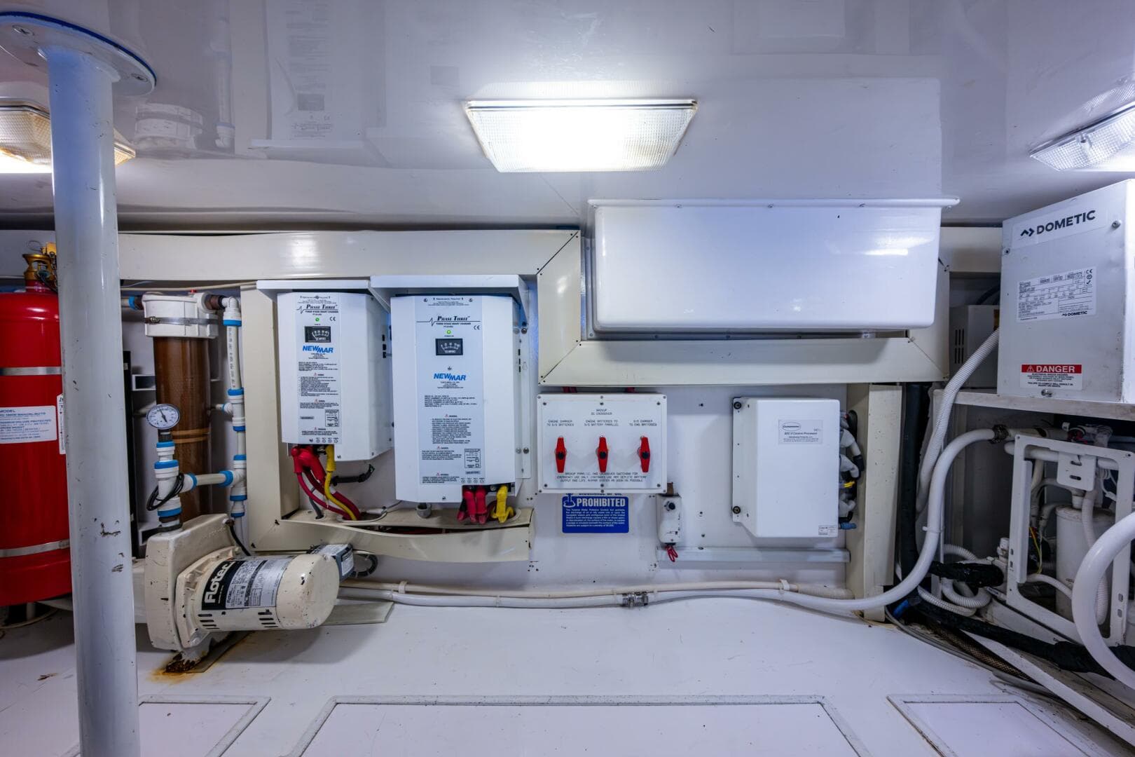 Viking 48 - Sweet Melissa - Engine Room