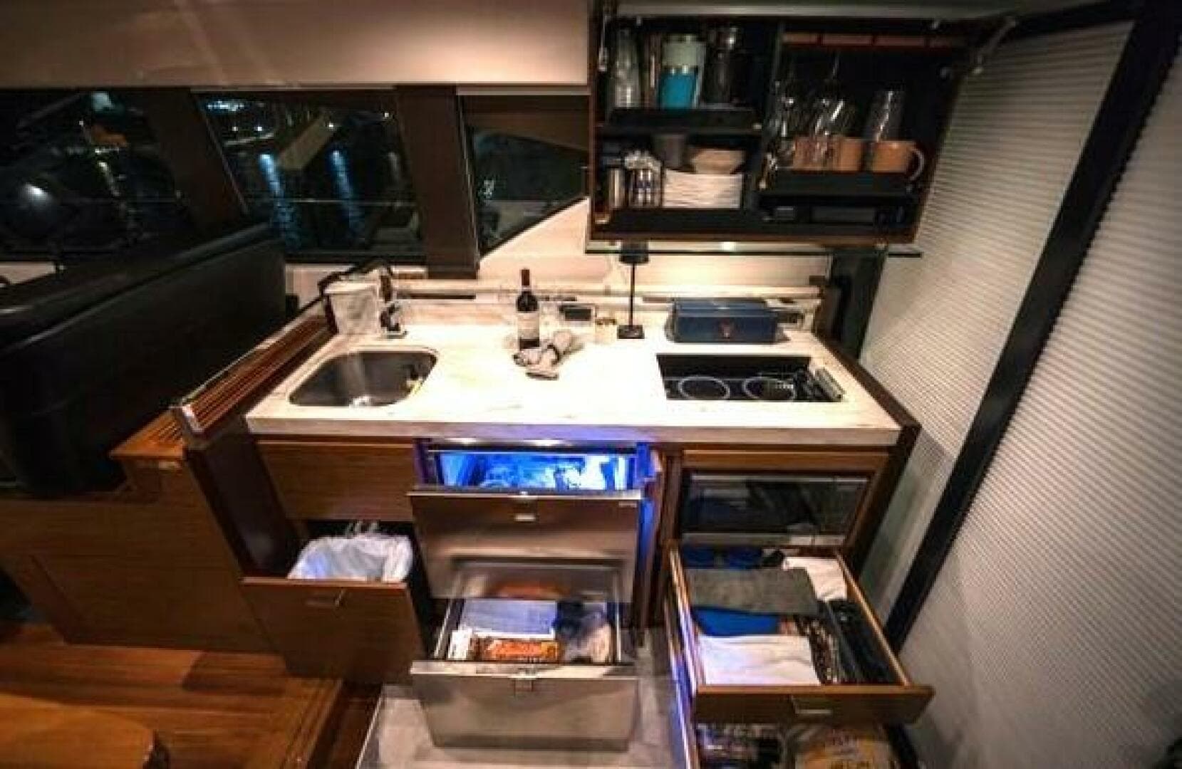 Tiara 44 NO AGENDA -  Galley Drawers